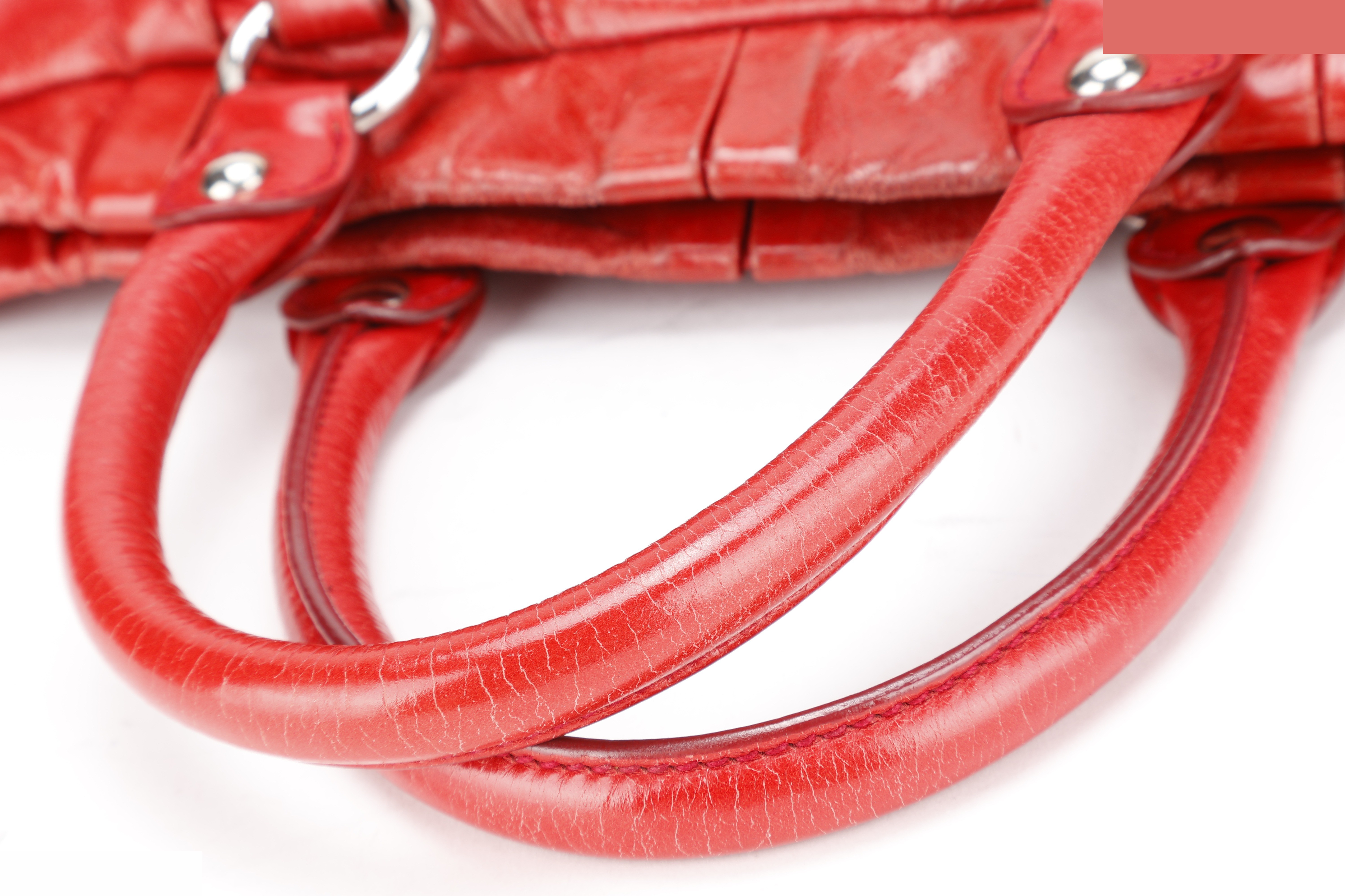 BAULETTO VITELLO LUX ROSSO RED SHW — view 3