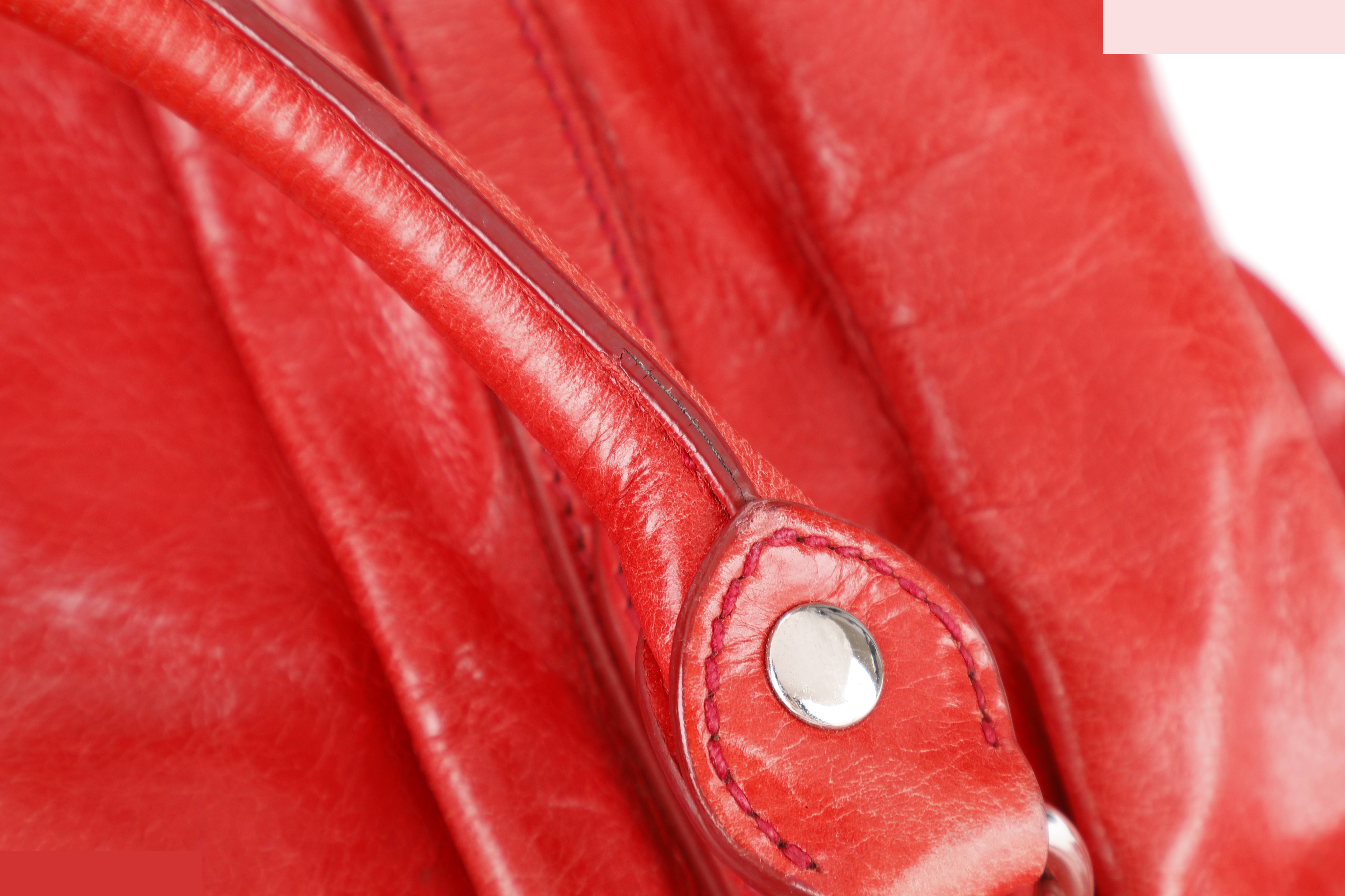 BAULETTO VITELLO LUX ROSSO RED SHW — view 4