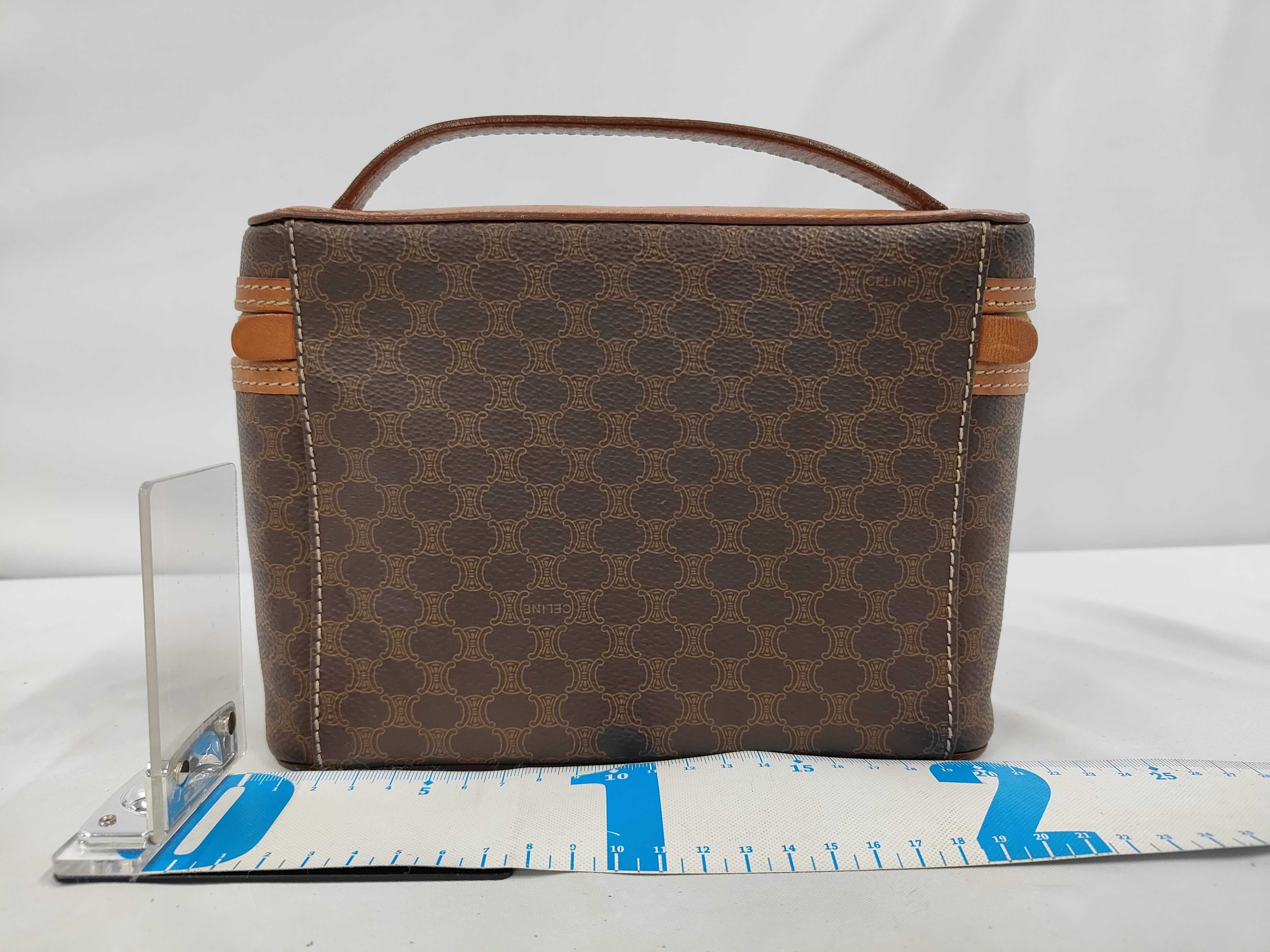 Macadam pattern vintage vanity bag handbag — view 2