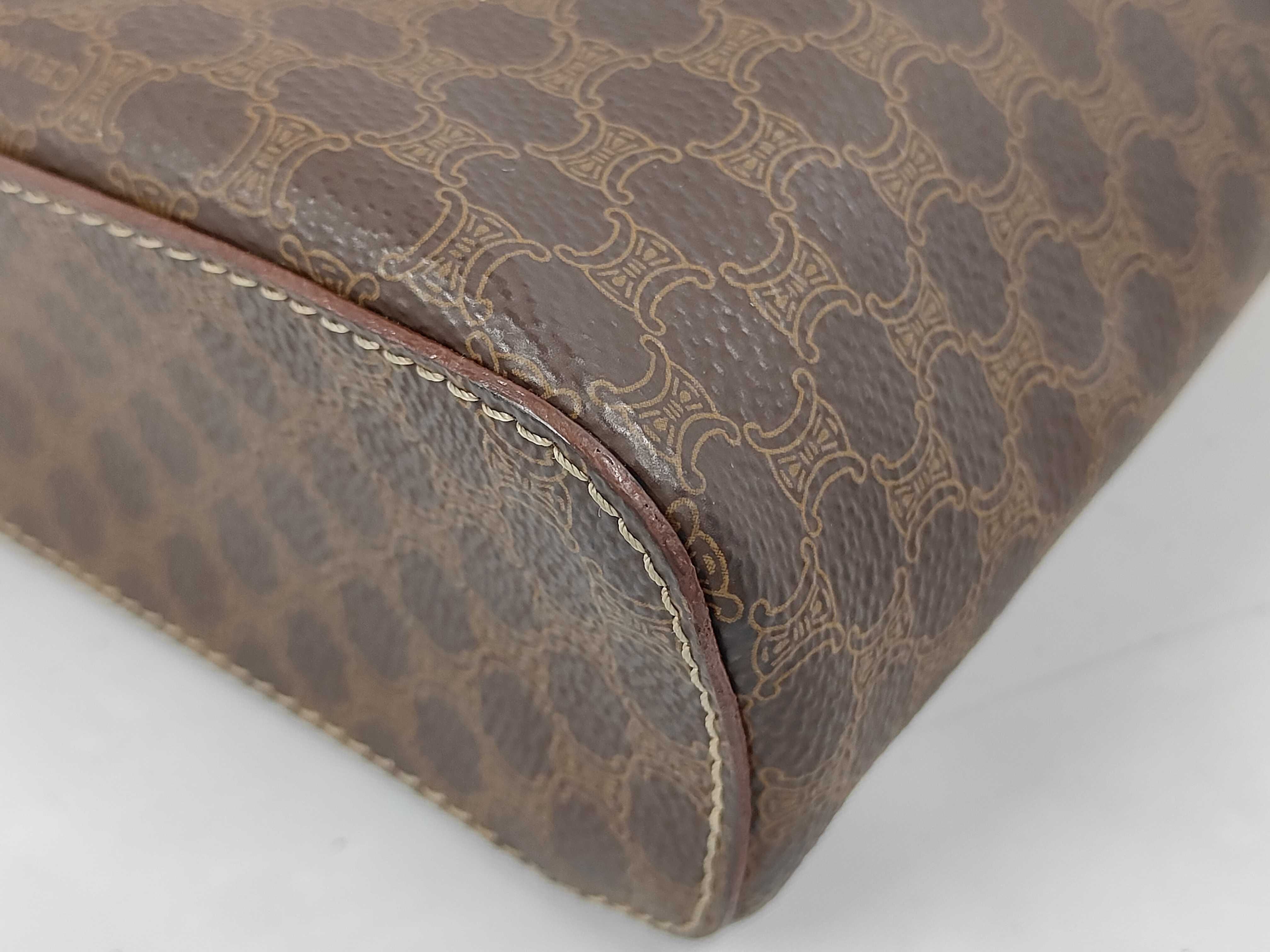 Macadam pattern vintage vanity bag handbag — view 4