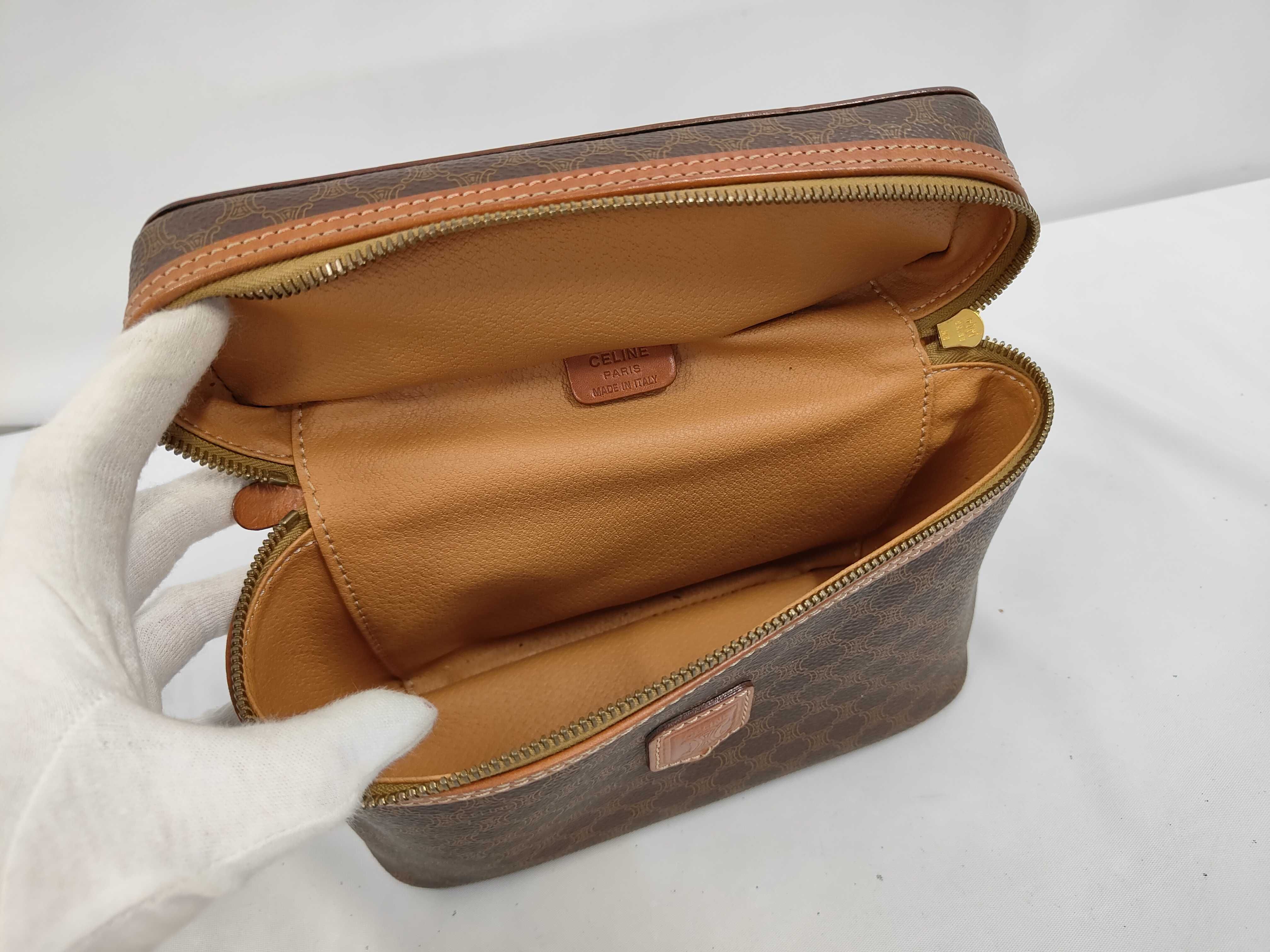 Macadam pattern vintage vanity bag handbag — view 7