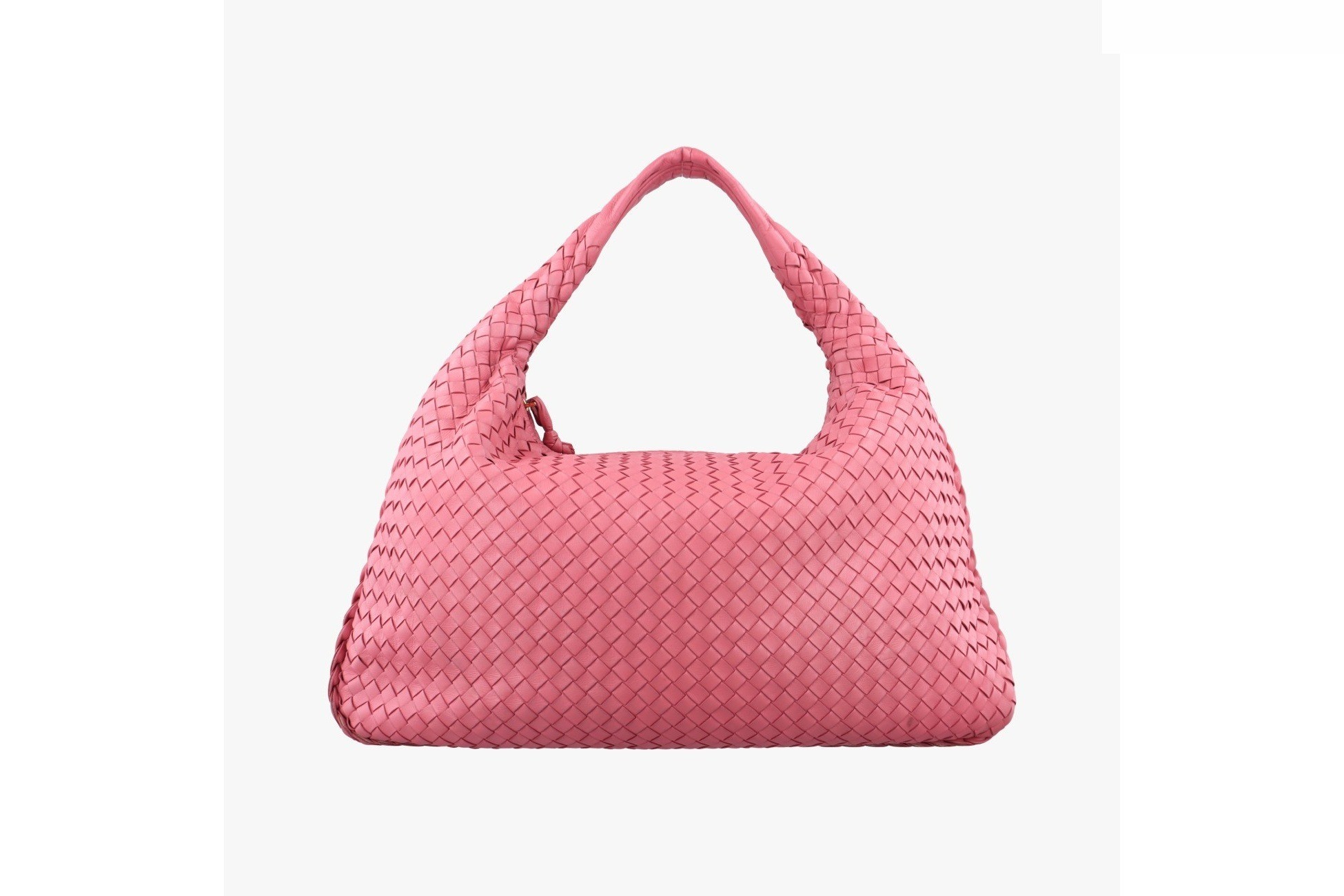 Intrecciato lambskin pink