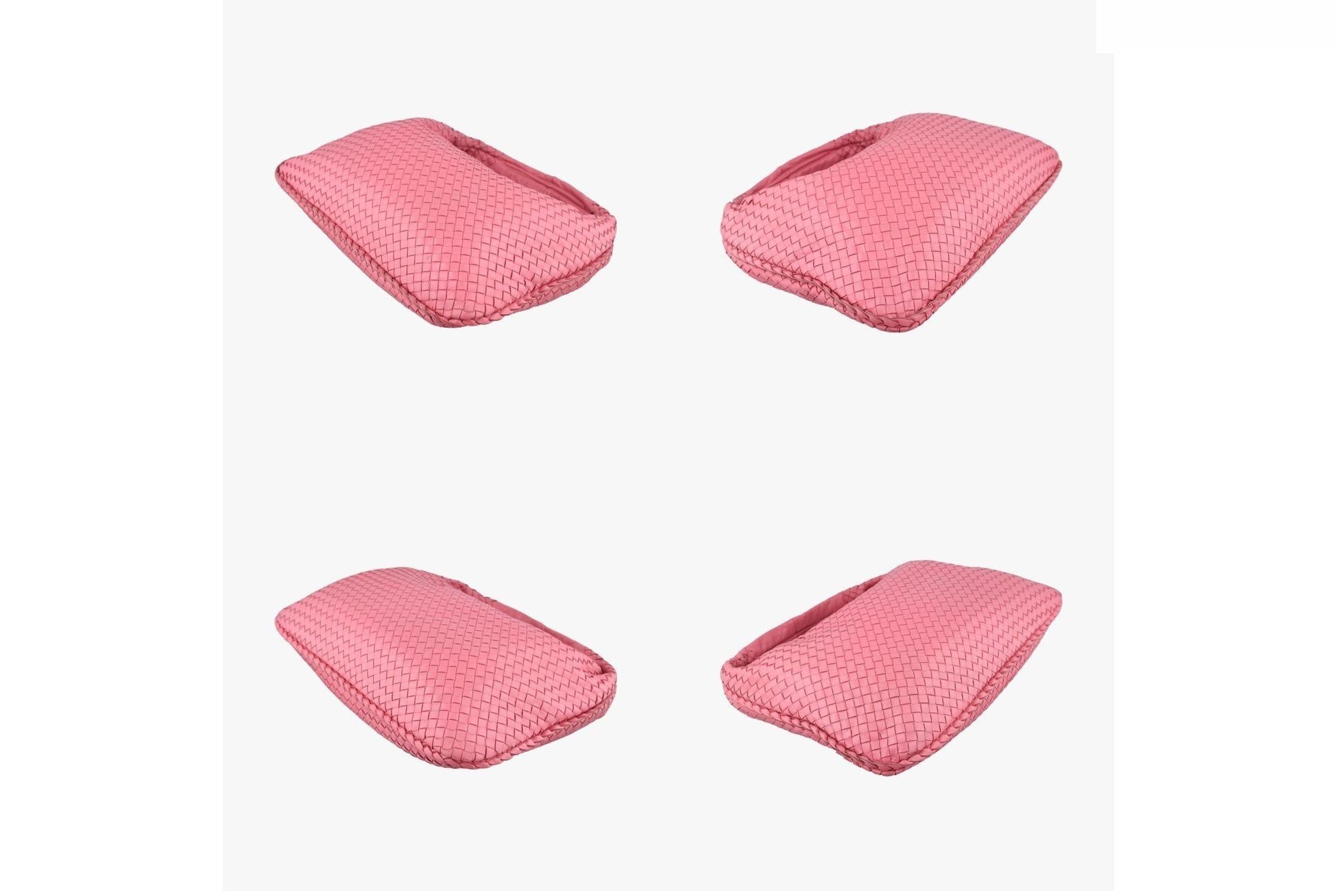 Intrecciato lambskin pink — view 4