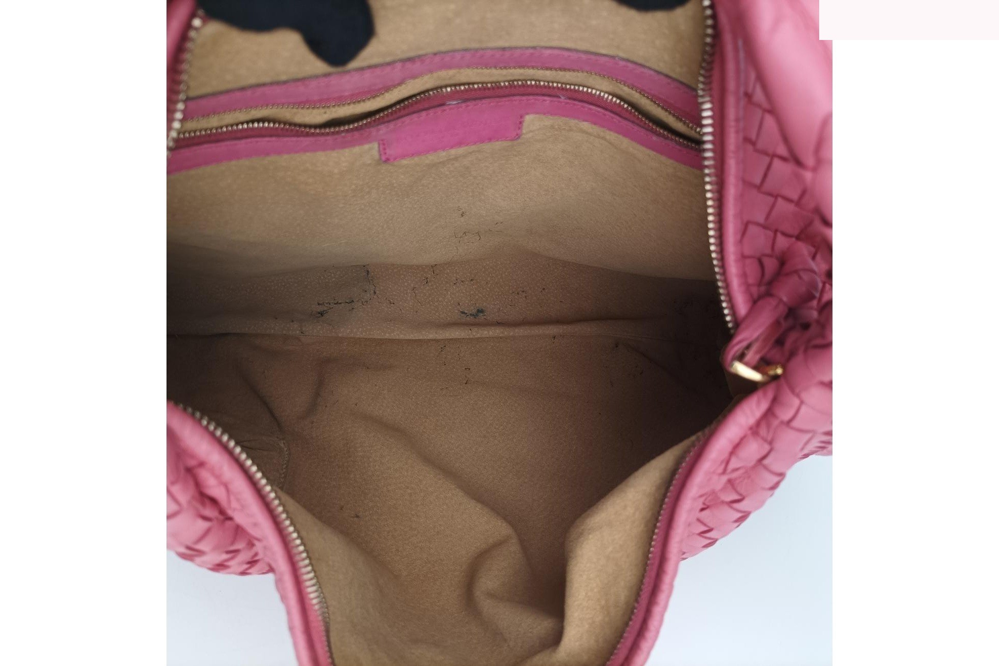 Intrecciato lambskin pink — view 6
