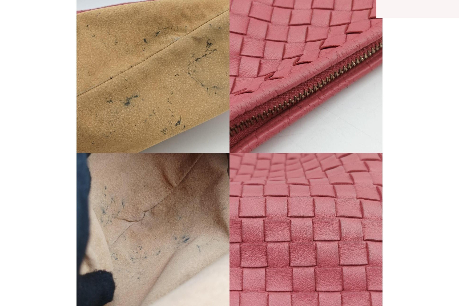 Intrecciato lambskin pink — view 10