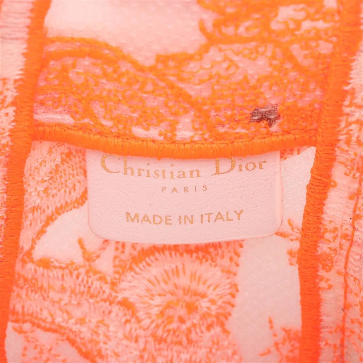 Diorcamp Canvas x Mesh Shoulder Bag Orange — view 7