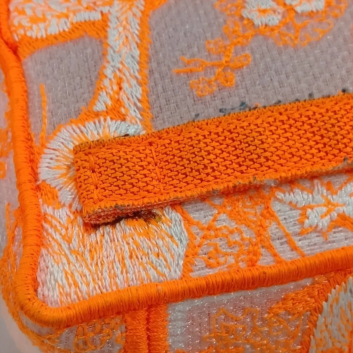 Diorcamp Canvas x Mesh Shoulder Bag Orange — view 9
