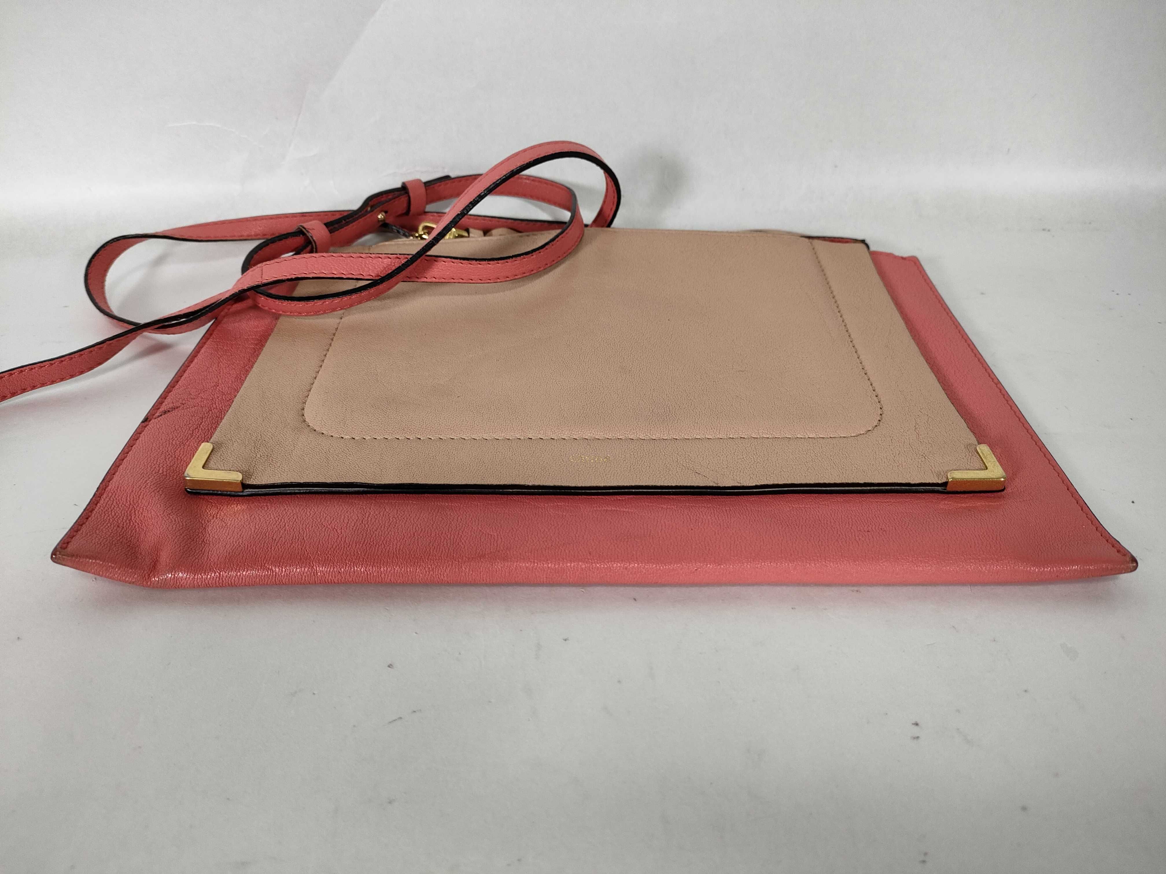 leather shoulder bag, pink shoulder bag — view 7