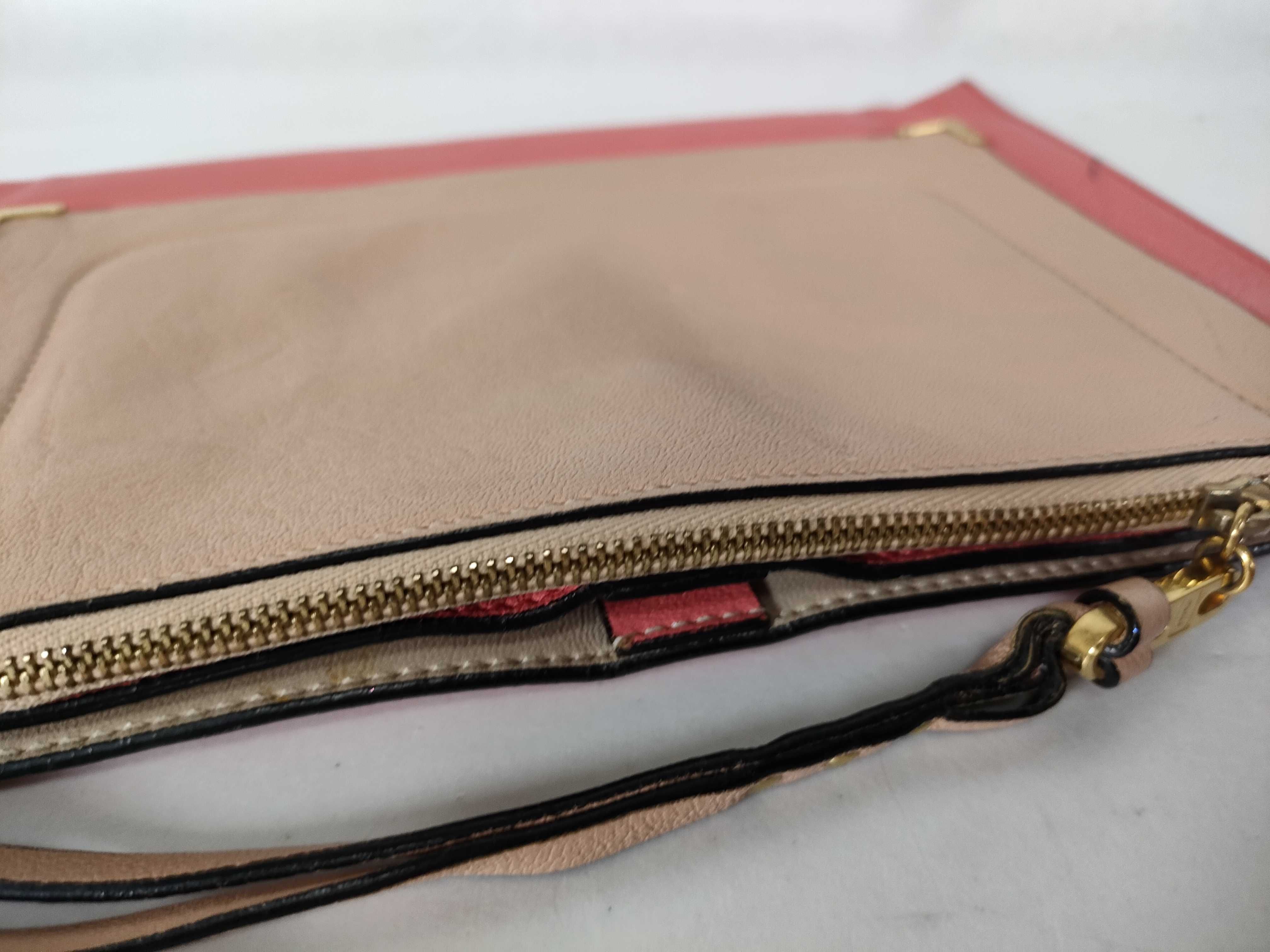 leather shoulder bag, pink shoulder bag — view 9