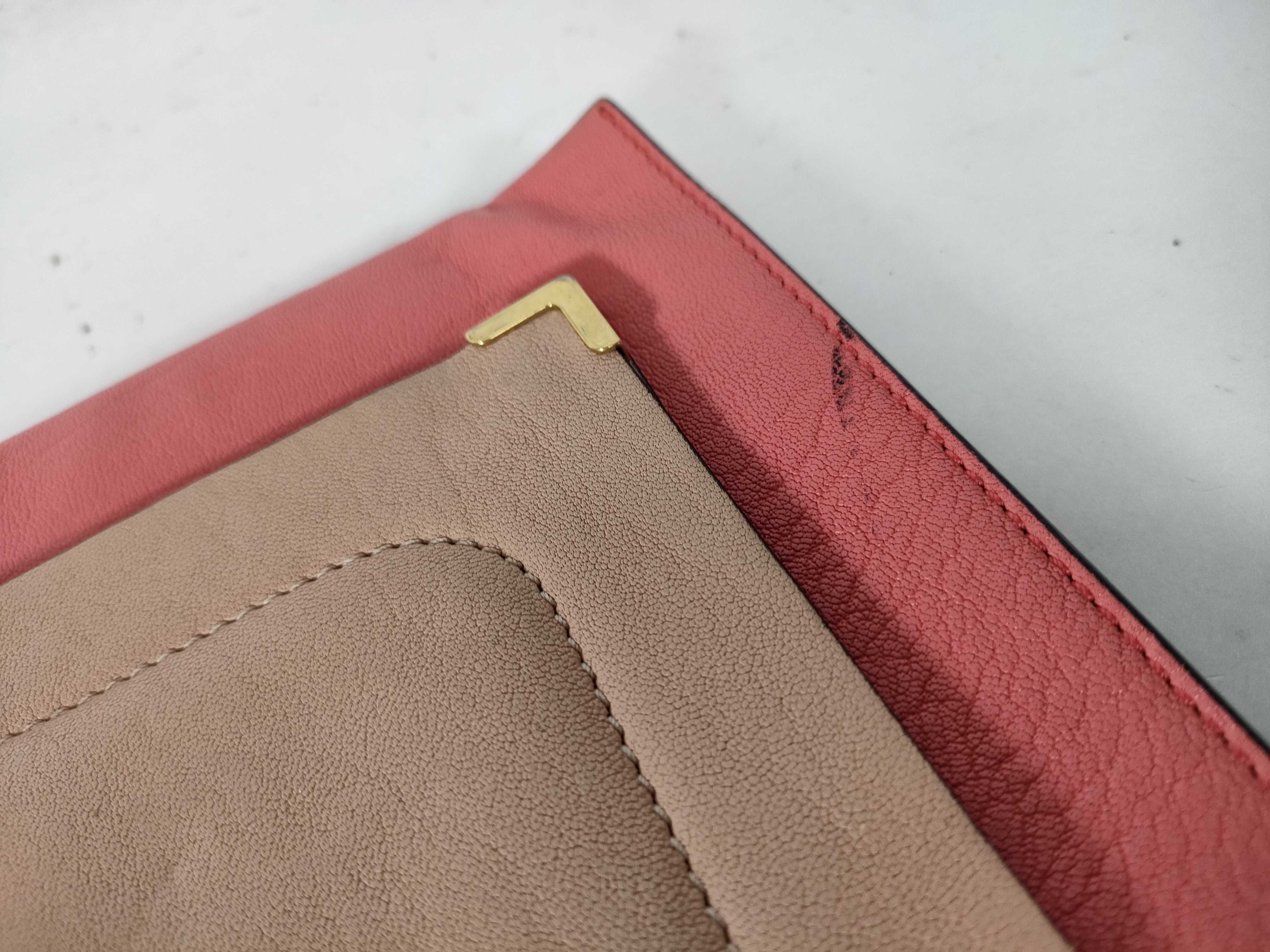 leather shoulder bag, pink shoulder bag — view 10