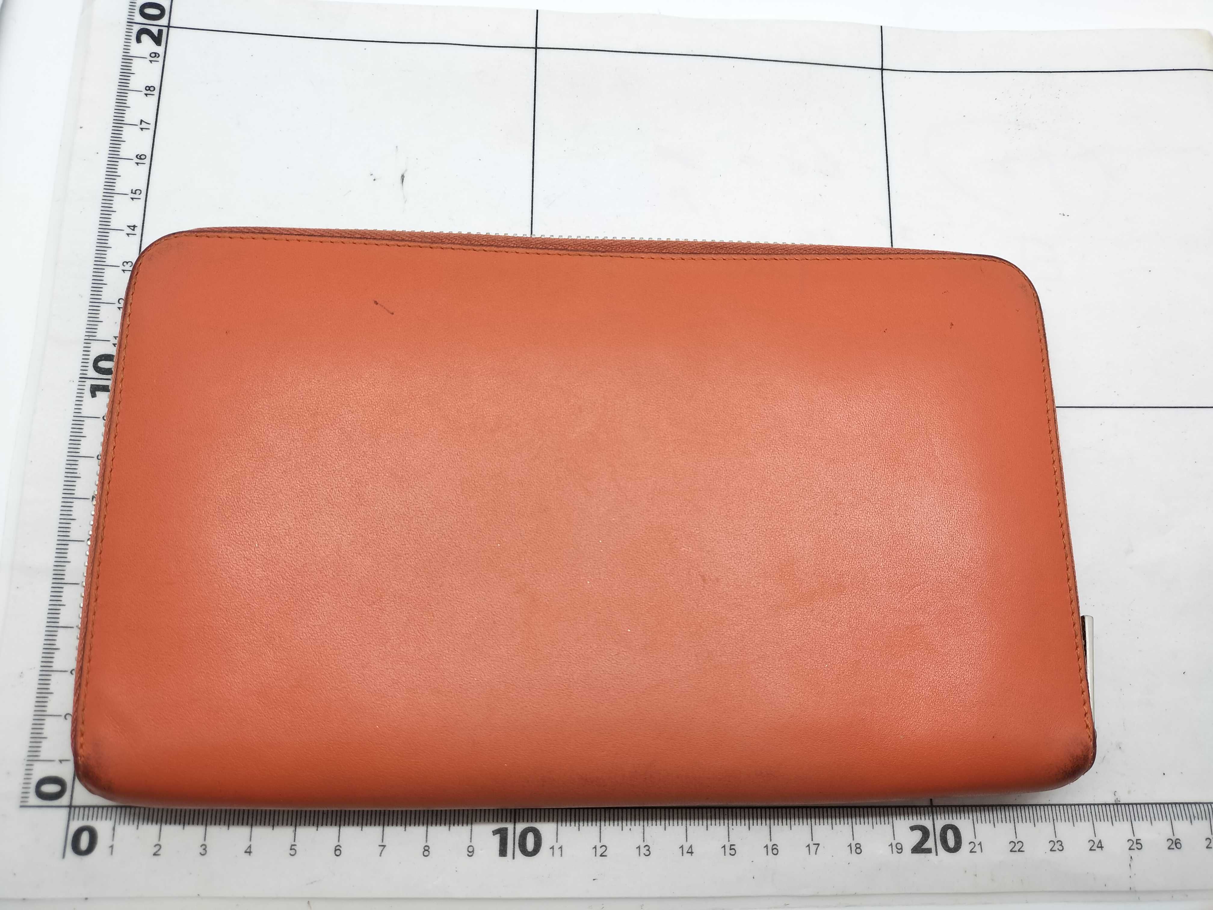 Leather Round Wallet Long Wallet — view 2