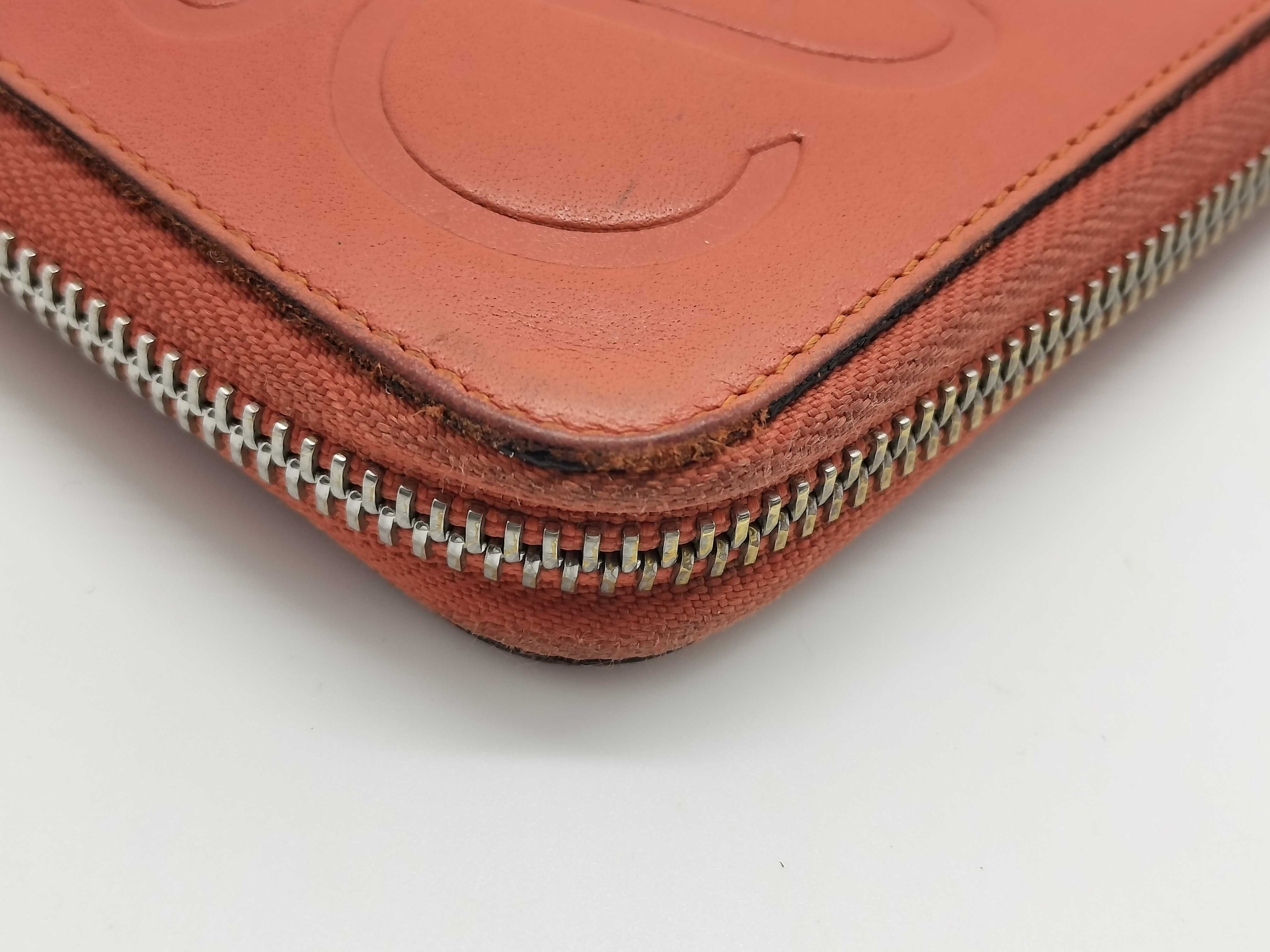 Leather Round Wallet Long Wallet — view 15