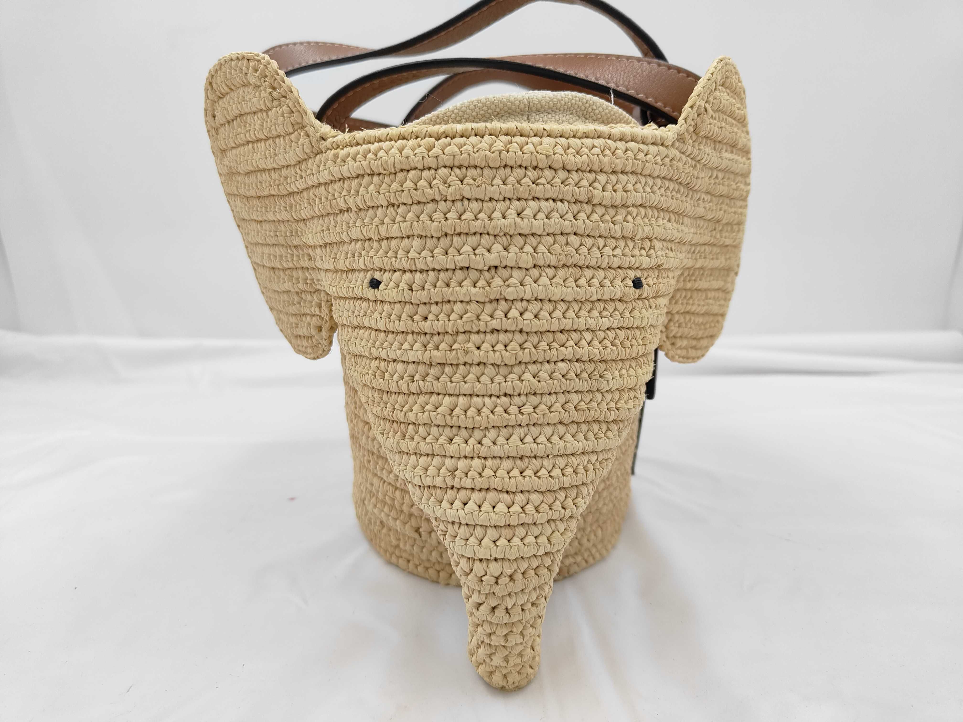 Basket Bag Small Raffia Natural Tan Handbag — view 14