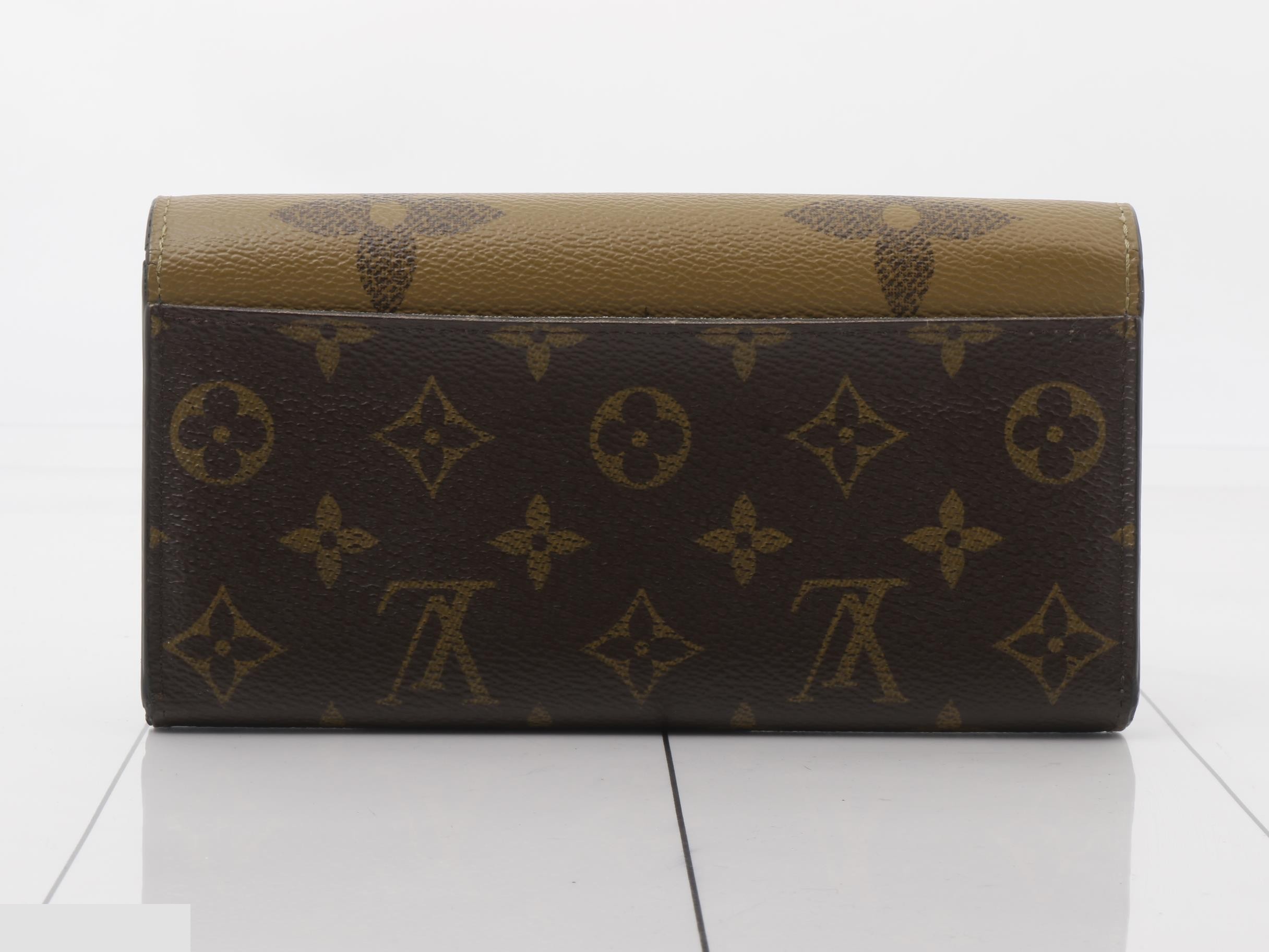 Portefeuille Sarah Monogram Giant Reverse Long Wallet — view 2
