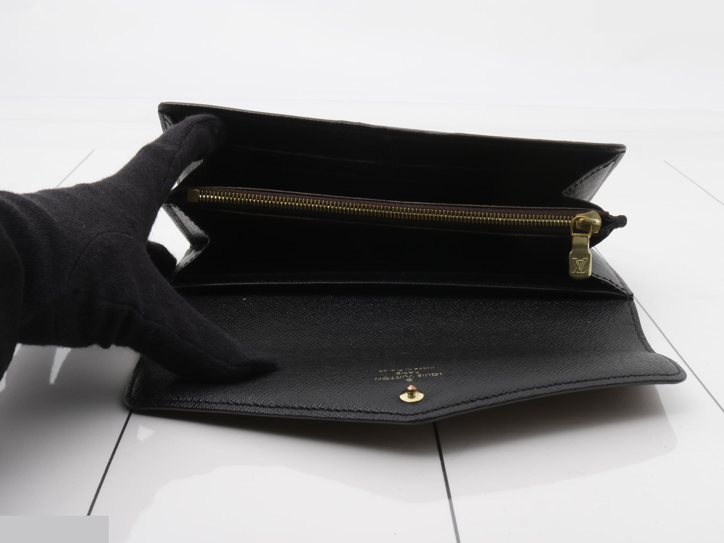 Portefeuille Sarah Monogram Giant Reverse Long Wallet — view 4