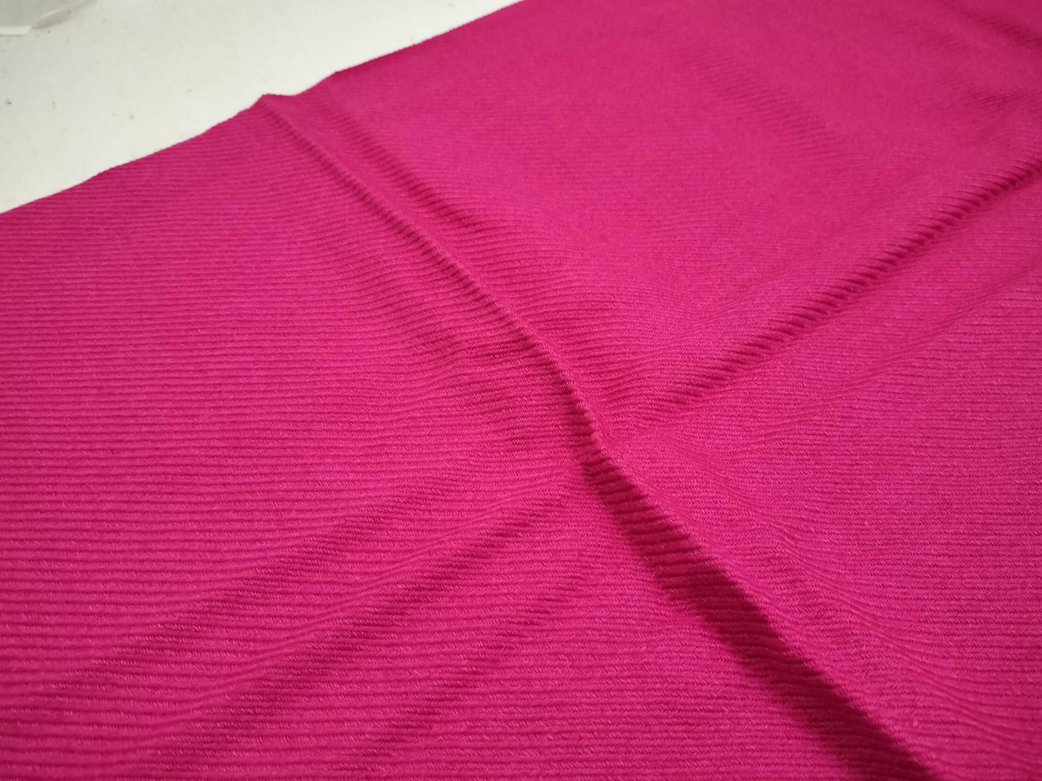 Blue Label Fringe Scarf, Horse Logo, Wool x Silk x Cashmere, Fuchsia Pink, with Box and Tags, Other Accessories — view 7