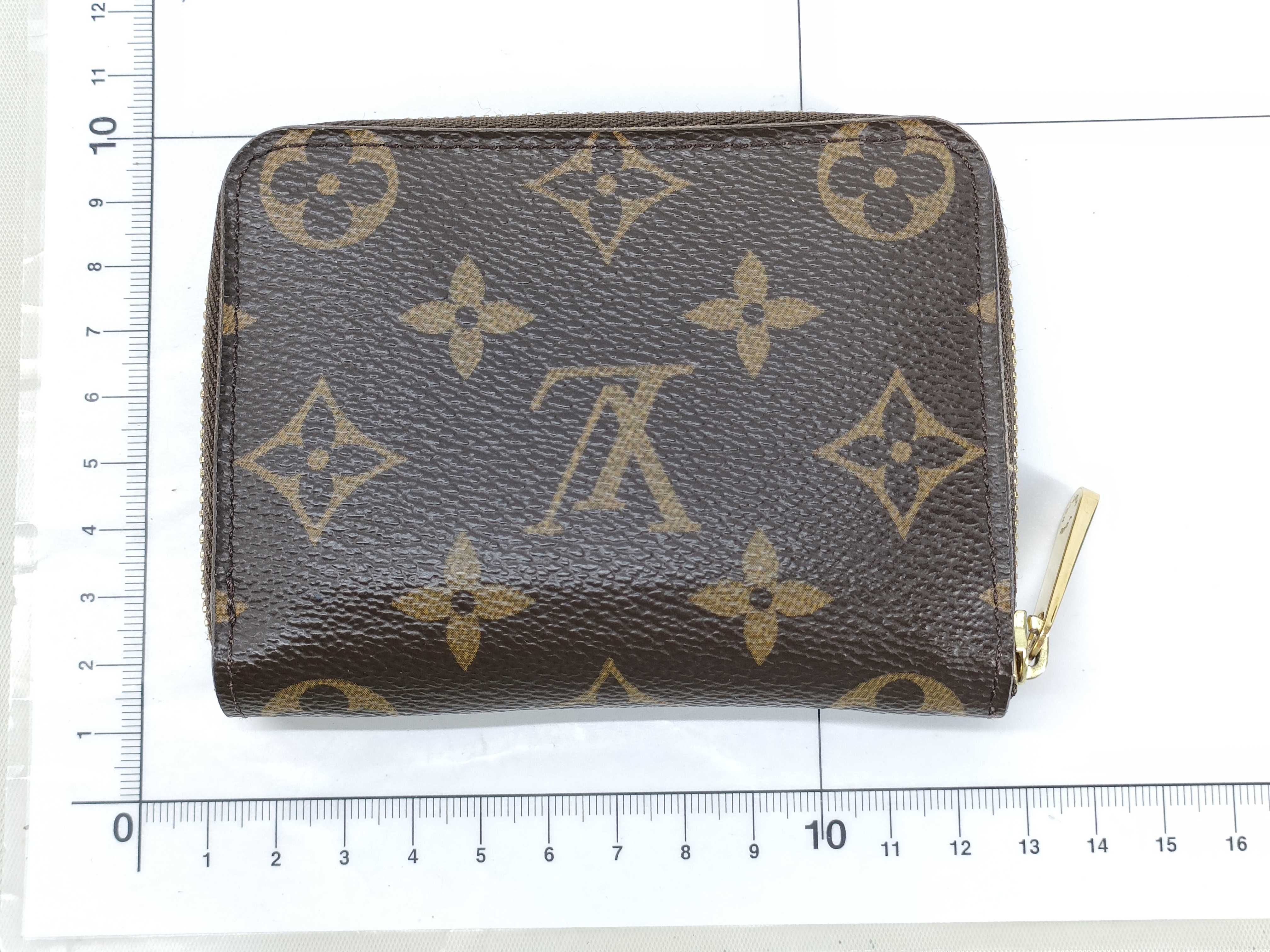 Monogram Louis Vuitton Monogram Zippy Coin Purse M60067 SN5102 Coin Case — view 2