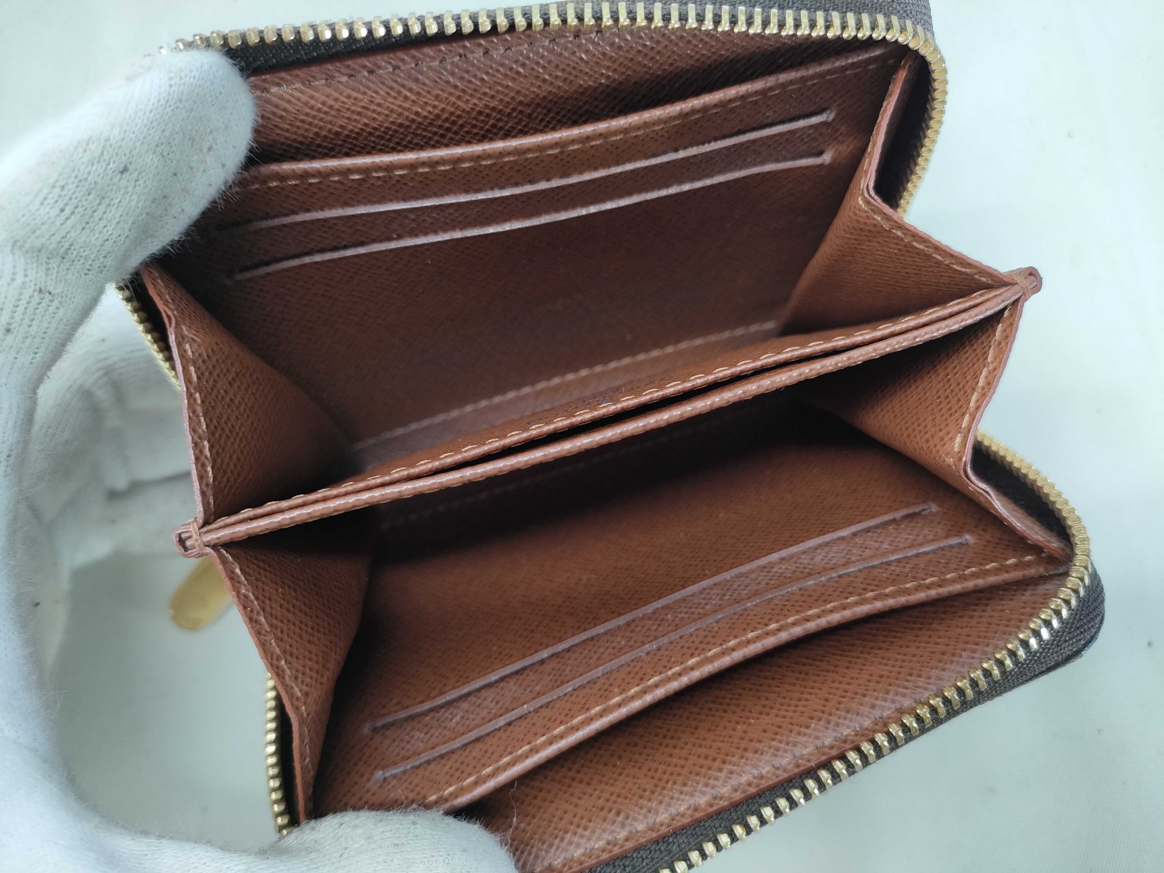 Monogram Louis Vuitton Monogram Zippy Coin Purse M60067 SN5102 Coin Case — view 9