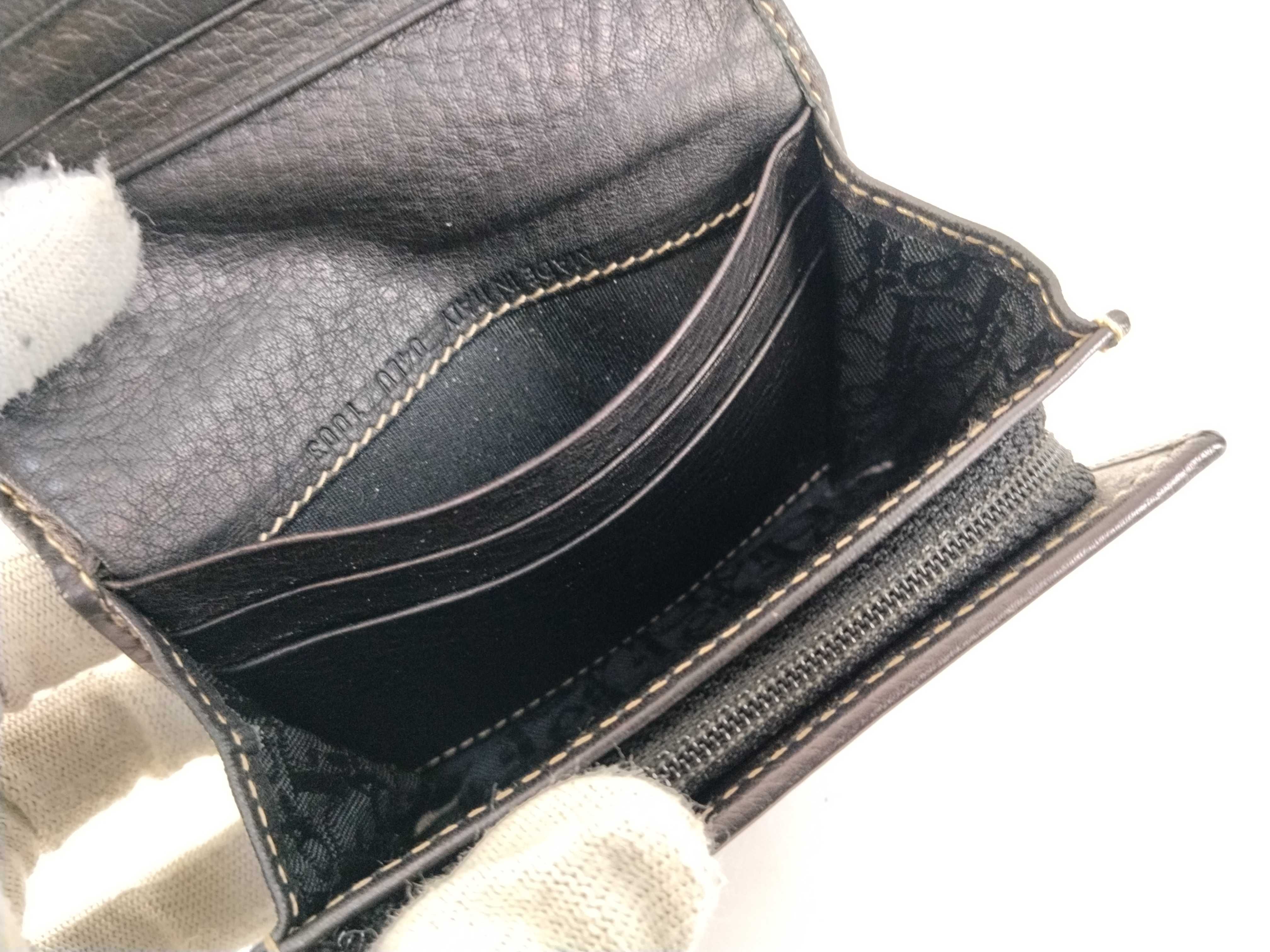 Leather Saddle Bi-fold Wallet — view 12