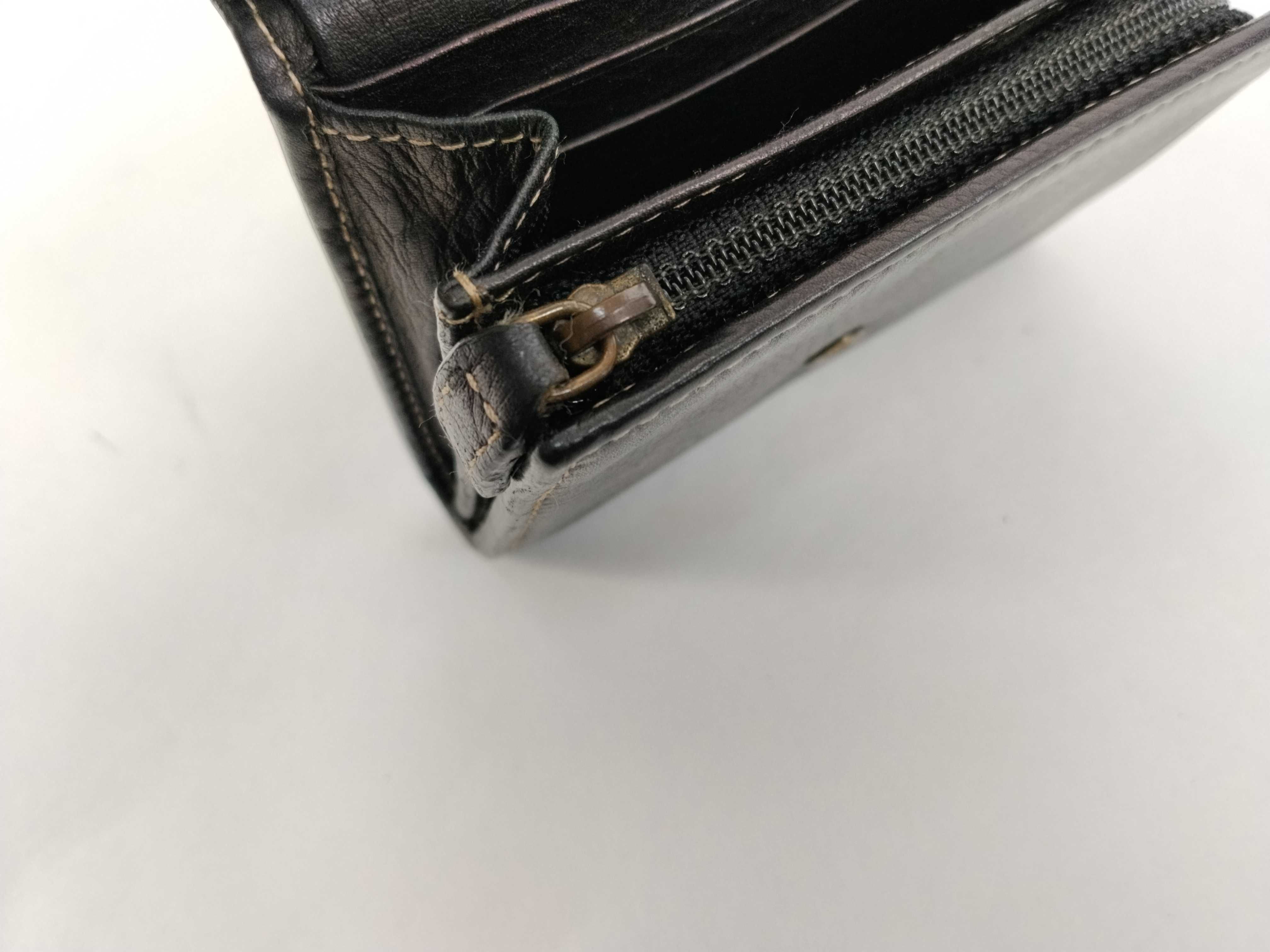 Leather Saddle Bi-fold Wallet — view 14