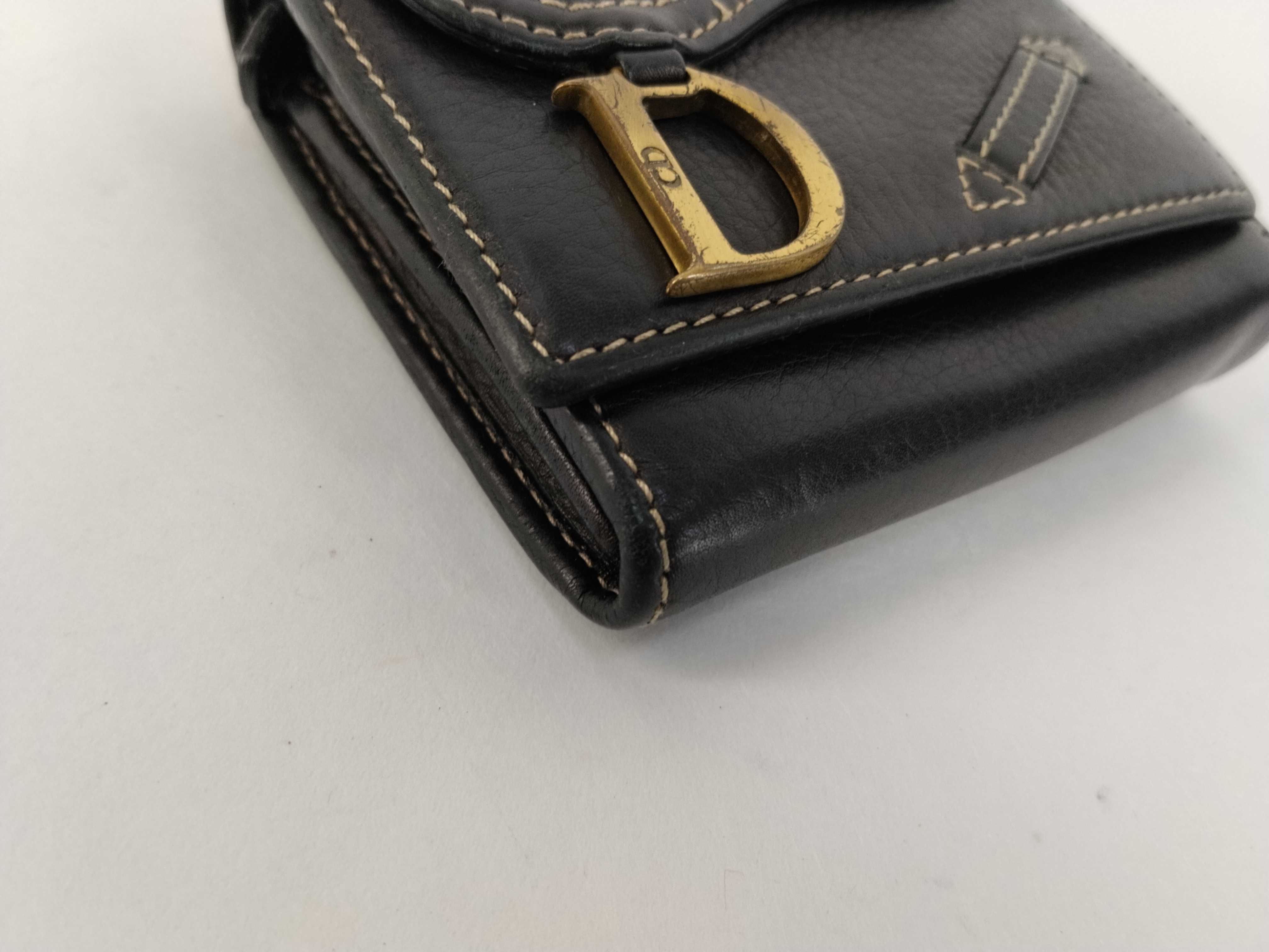 Leather Saddle Bi-fold Wallet — view 3
