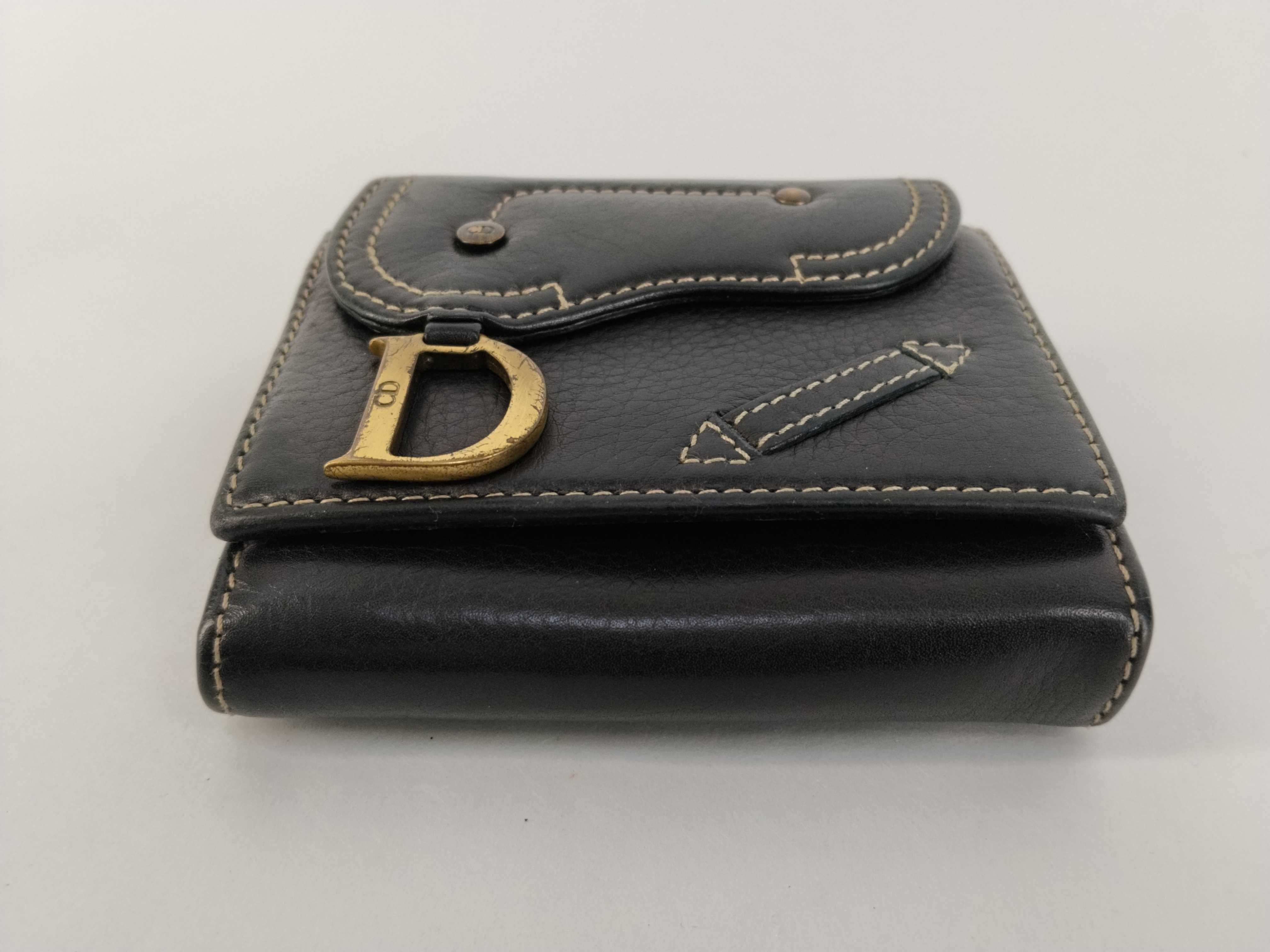 Leather Saddle Bi-fold Wallet — view 4