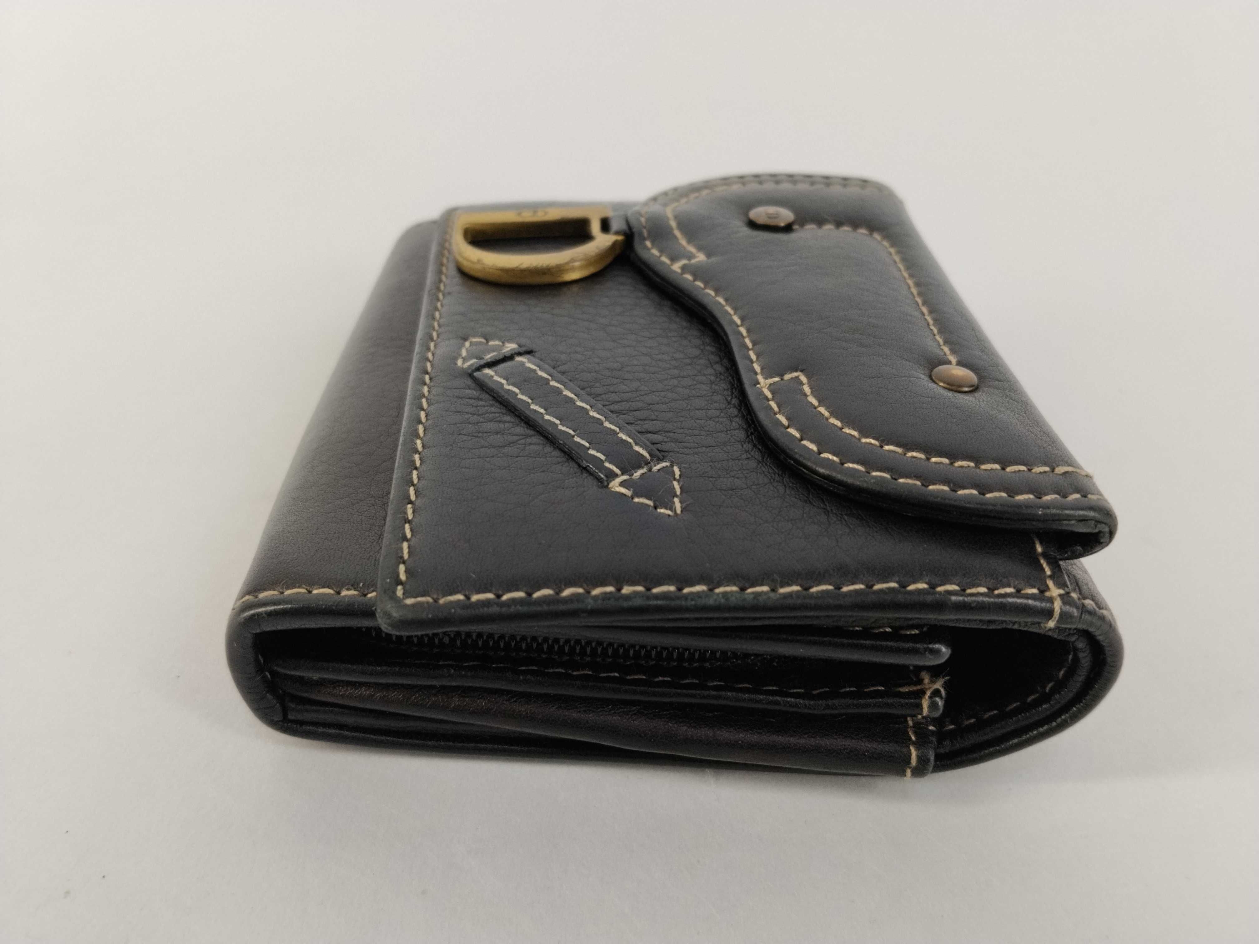 Leather Saddle Bi-fold Wallet — view 5