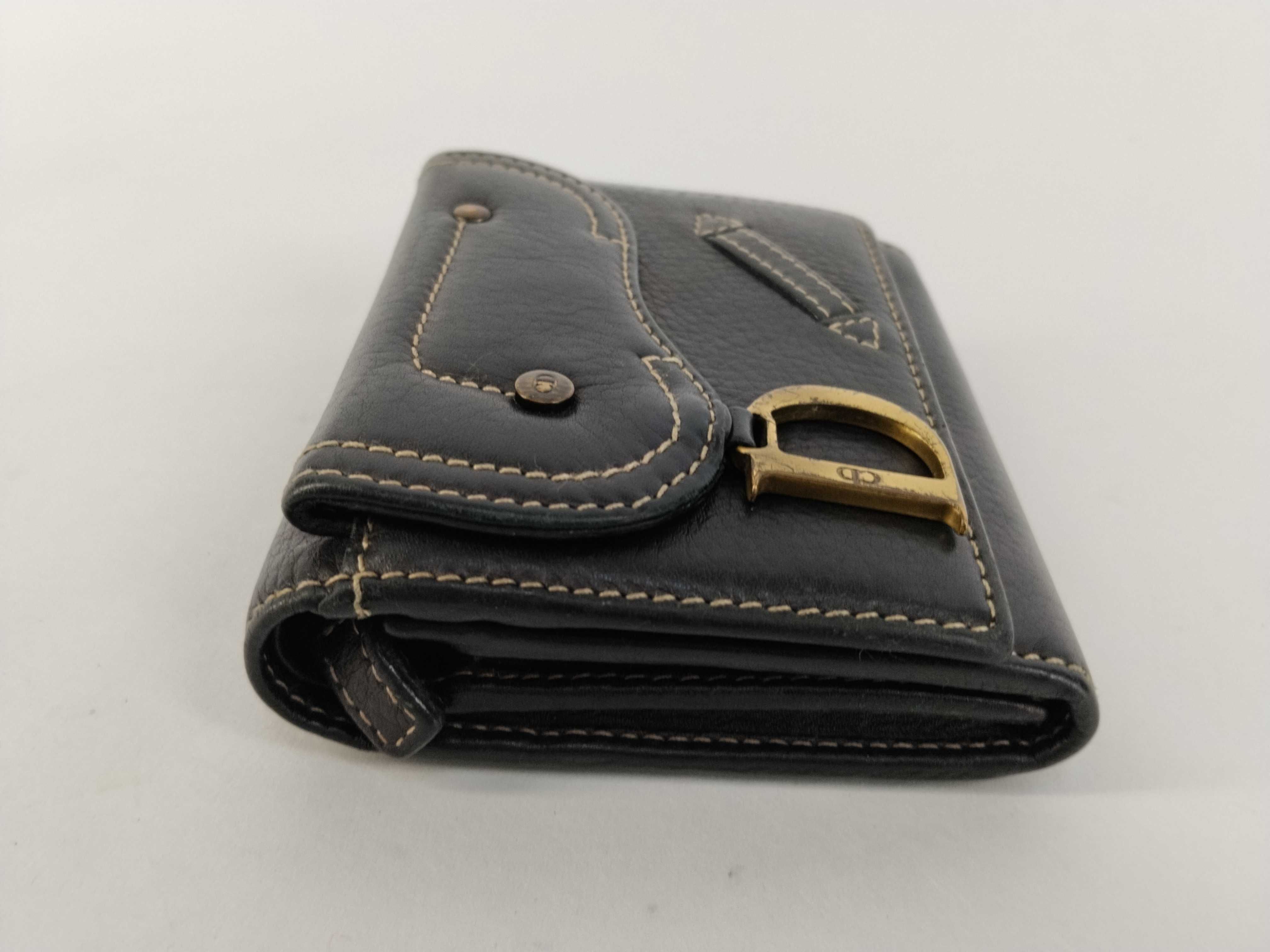 Leather Saddle Bi-fold Wallet — view 7