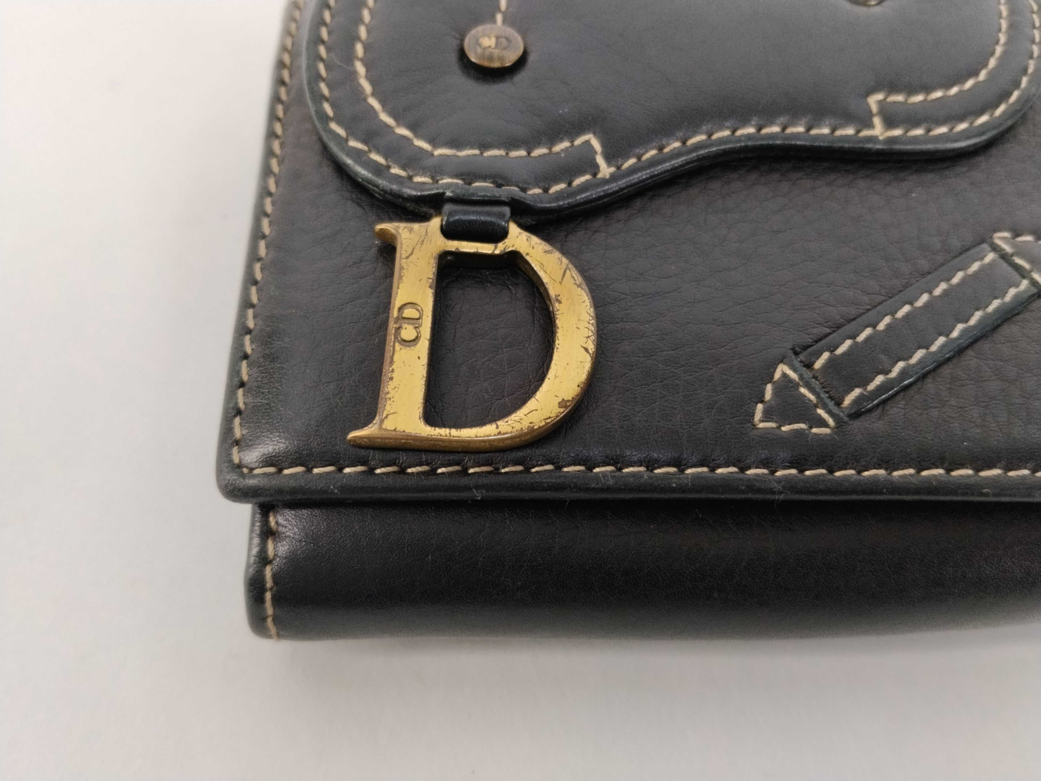 Leather Saddle Bi-fold Wallet — view 8