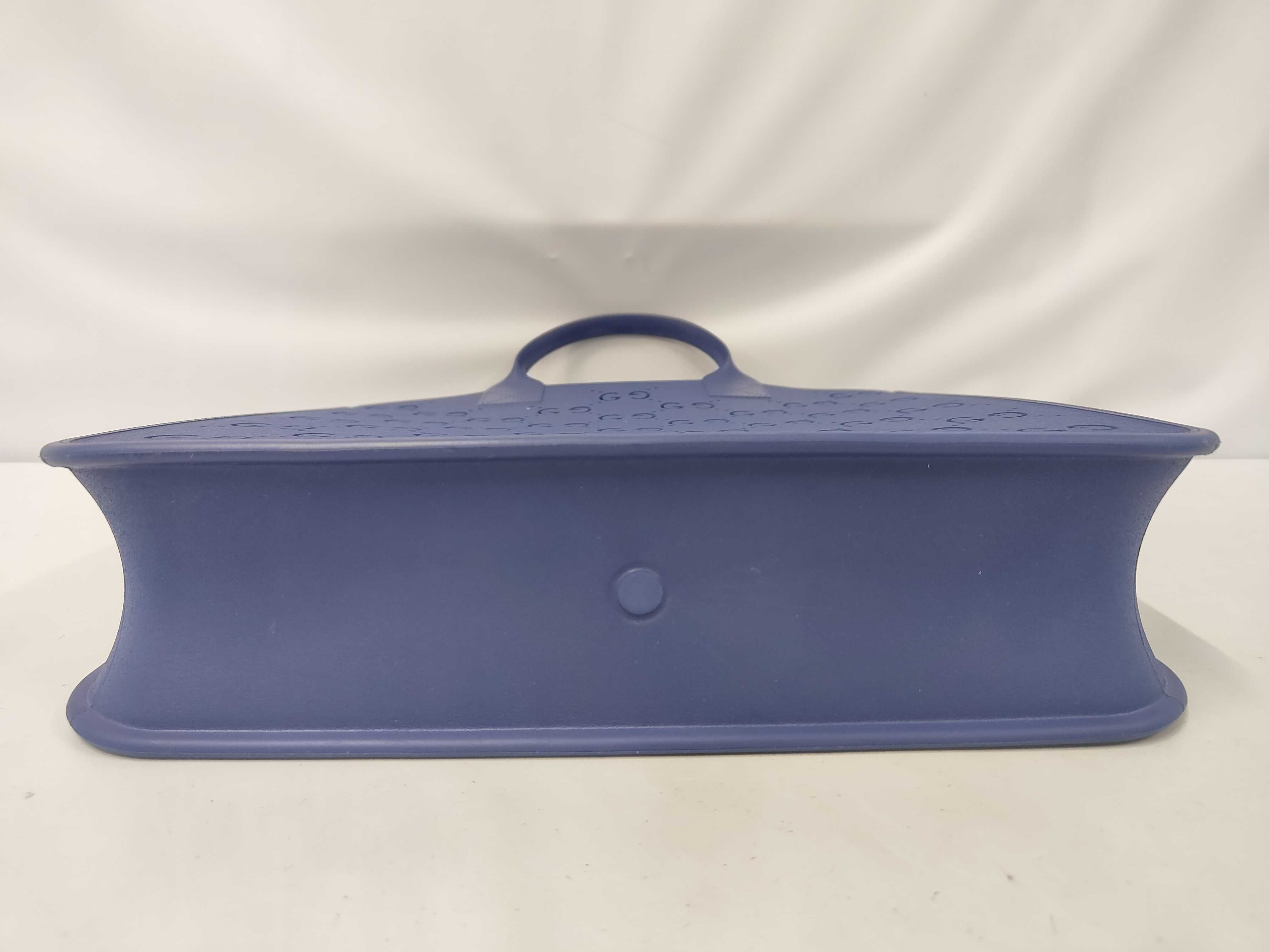 GG Supreme Children's Rubber Handbag 679365 Blue Handbag — view 3
