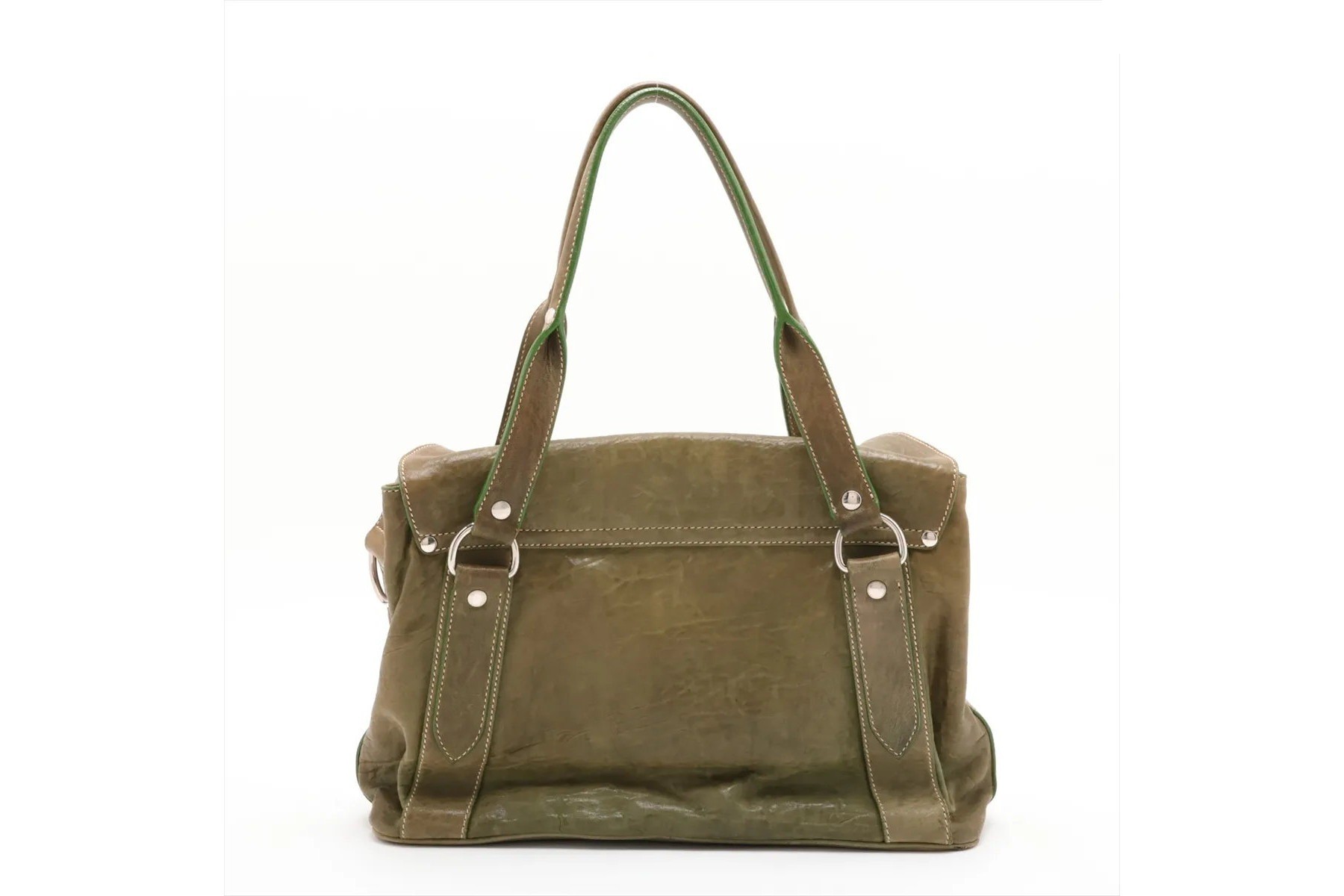 Leather shoulder bag, shoulder bag, tote bag, handbag — view 3