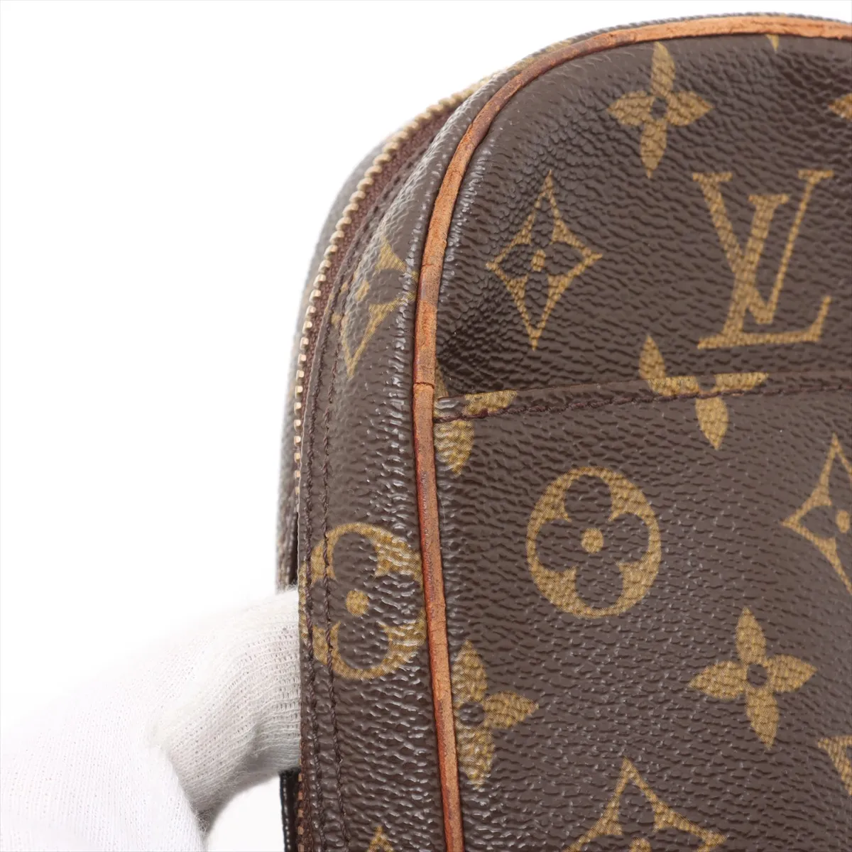 Monogram Pochette Ganju M51870 CA0064 Brown — view 10
