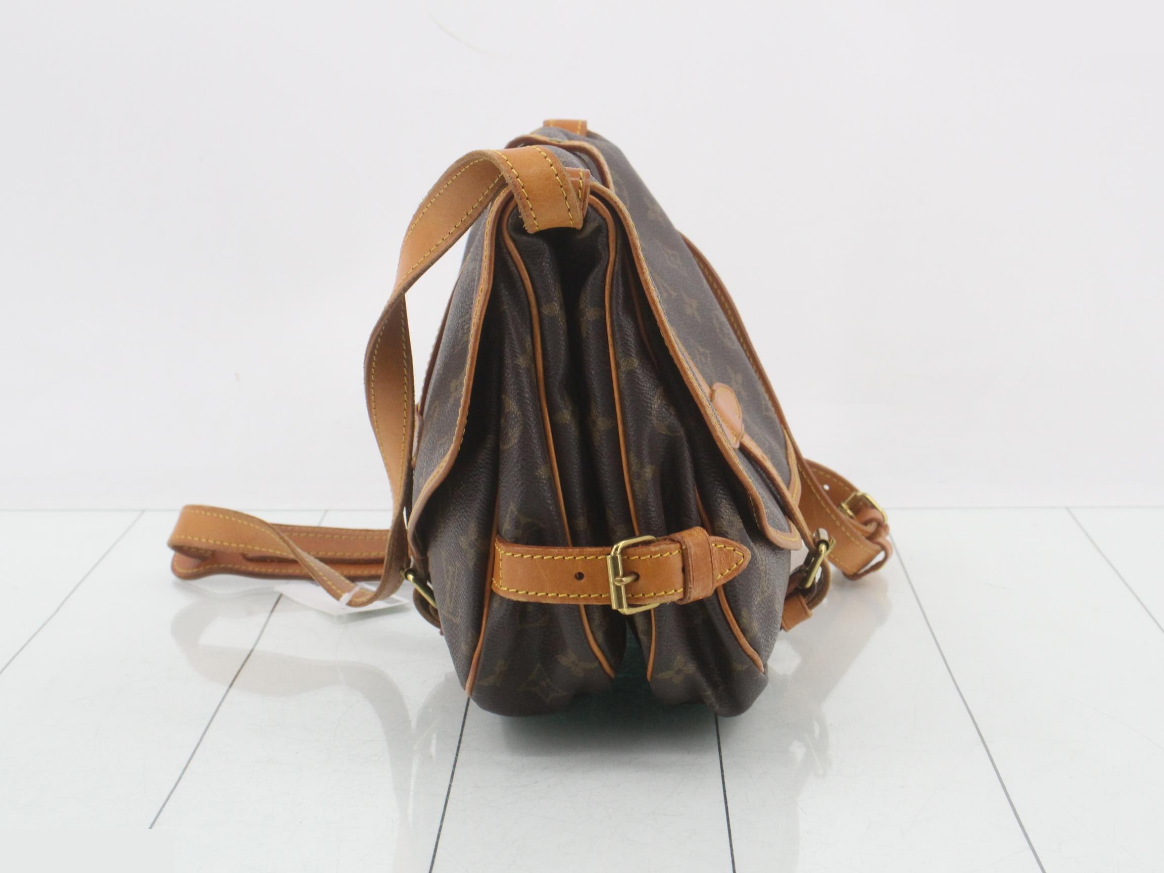 Saumur 30 Monogram Shoulder Bag M42256 — view 3