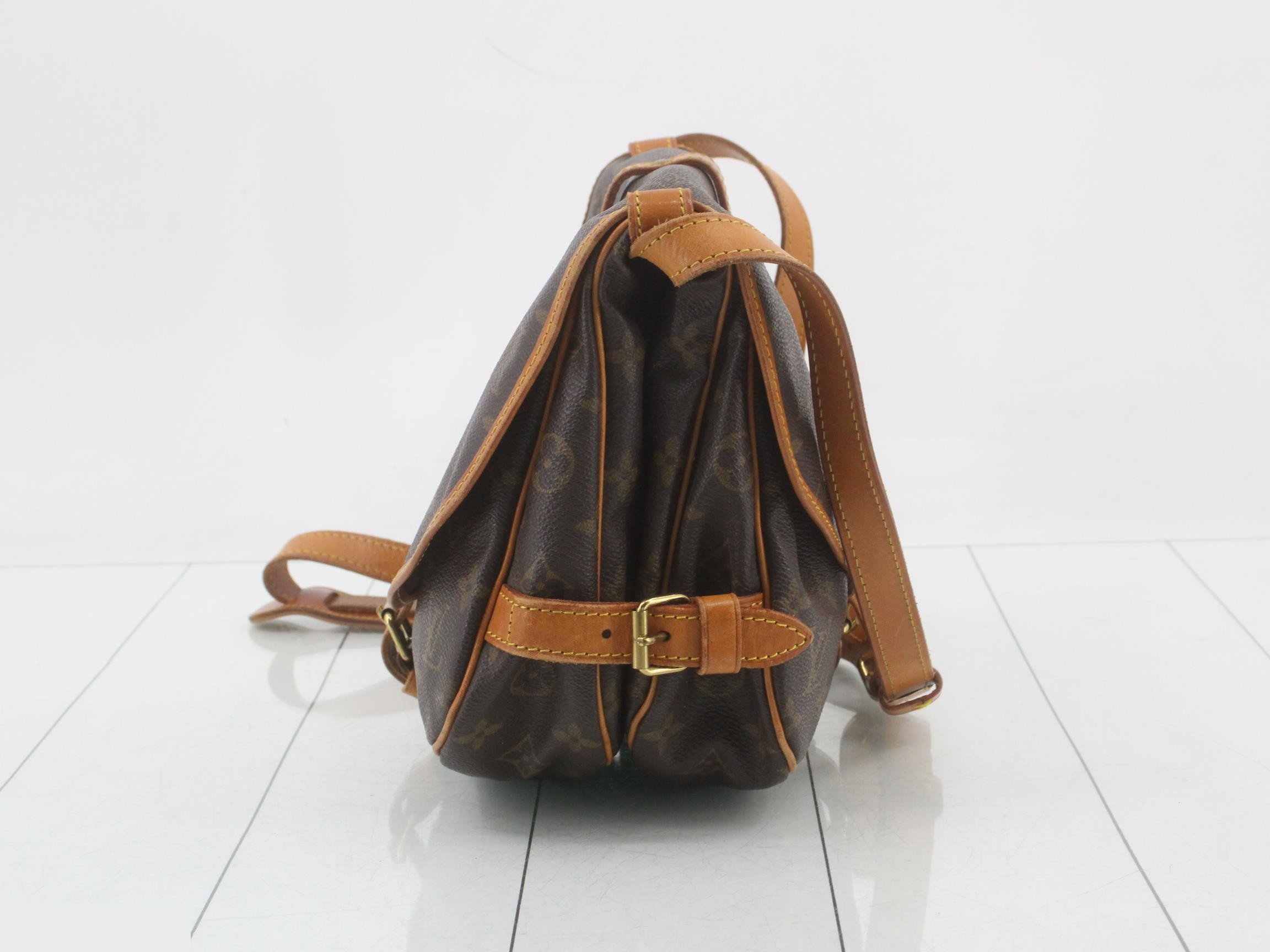 Saumur 30 Monogram Shoulder Bag M42256 — view 4