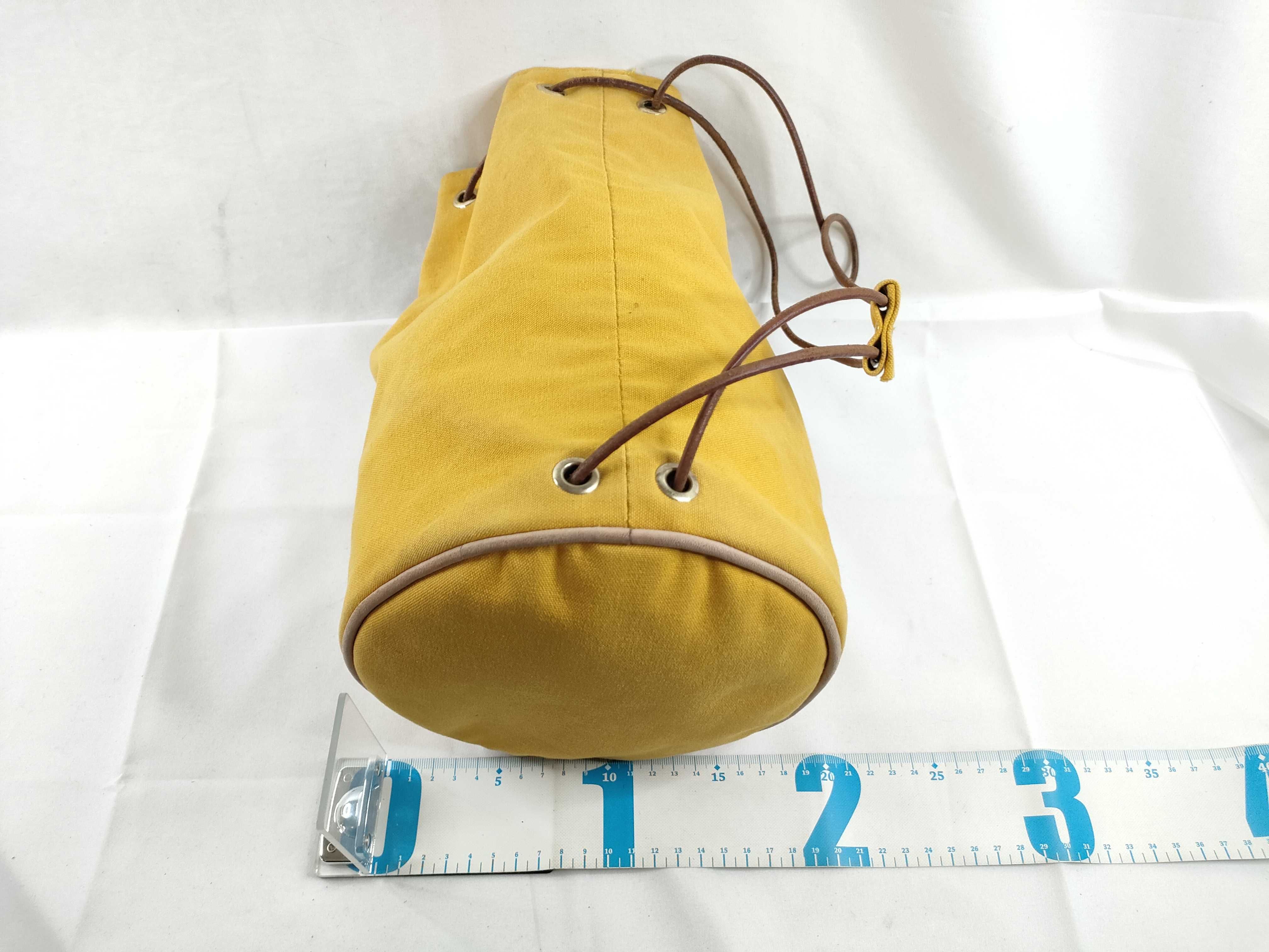 Polochon Mimil Canvas Yellow Bag Shoulder Bag — view 2