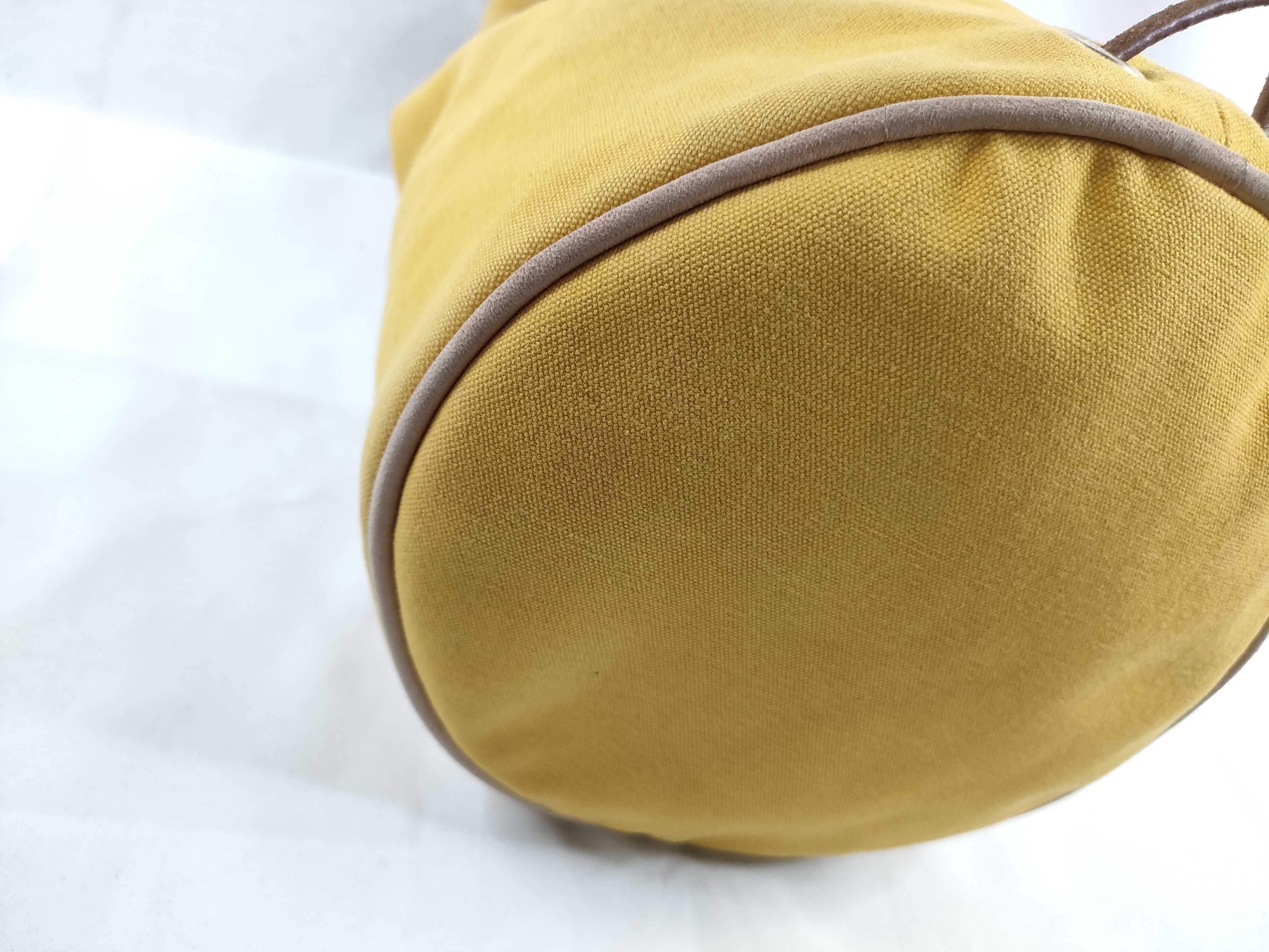 Polochon Mimil Canvas Yellow Bag Shoulder Bag — view 3