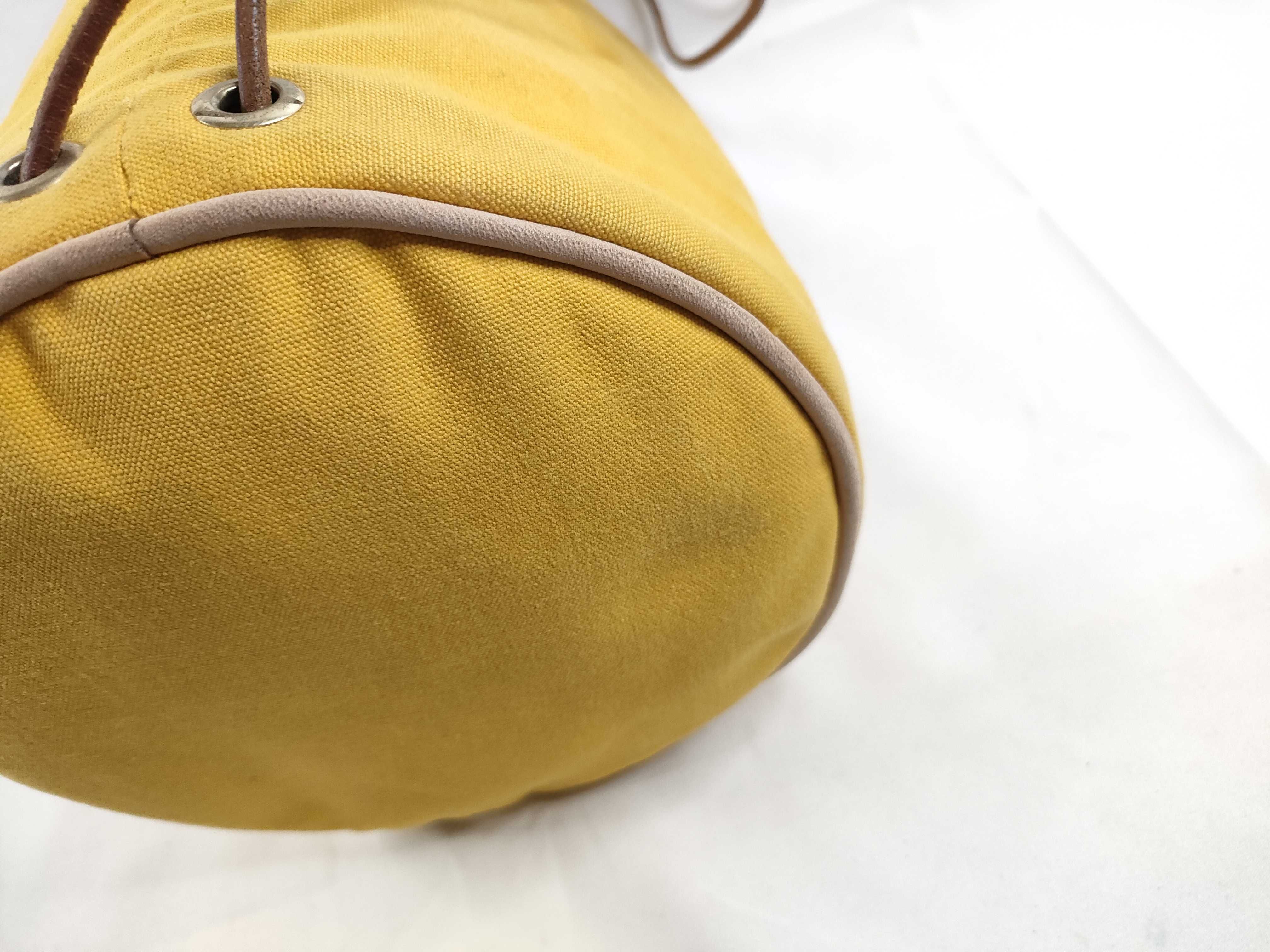 Polochon Mimil Canvas Yellow Bag Shoulder Bag — view 5
