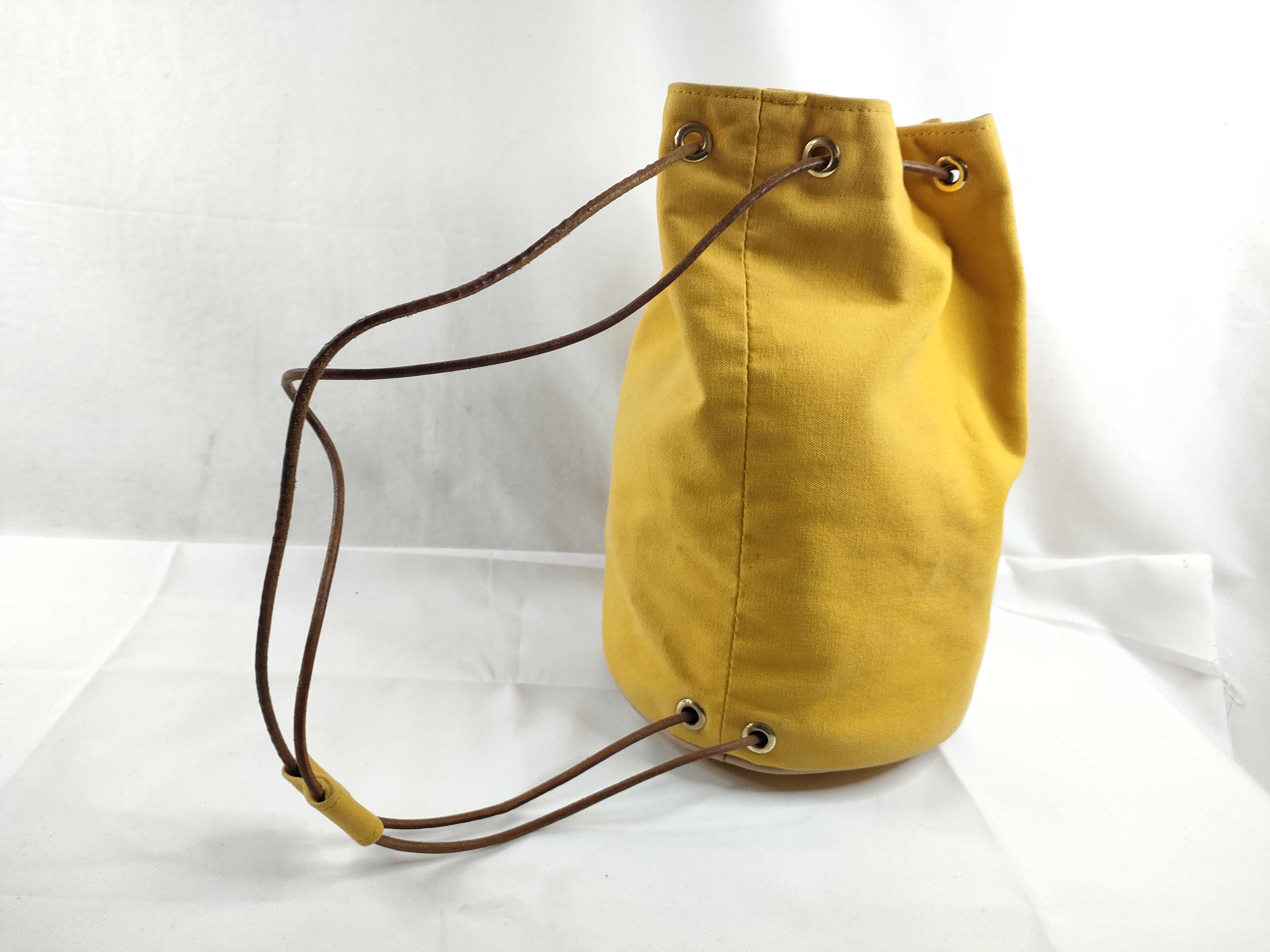 Polochon Mimil Canvas Yellow Bag Shoulder Bag — view 6