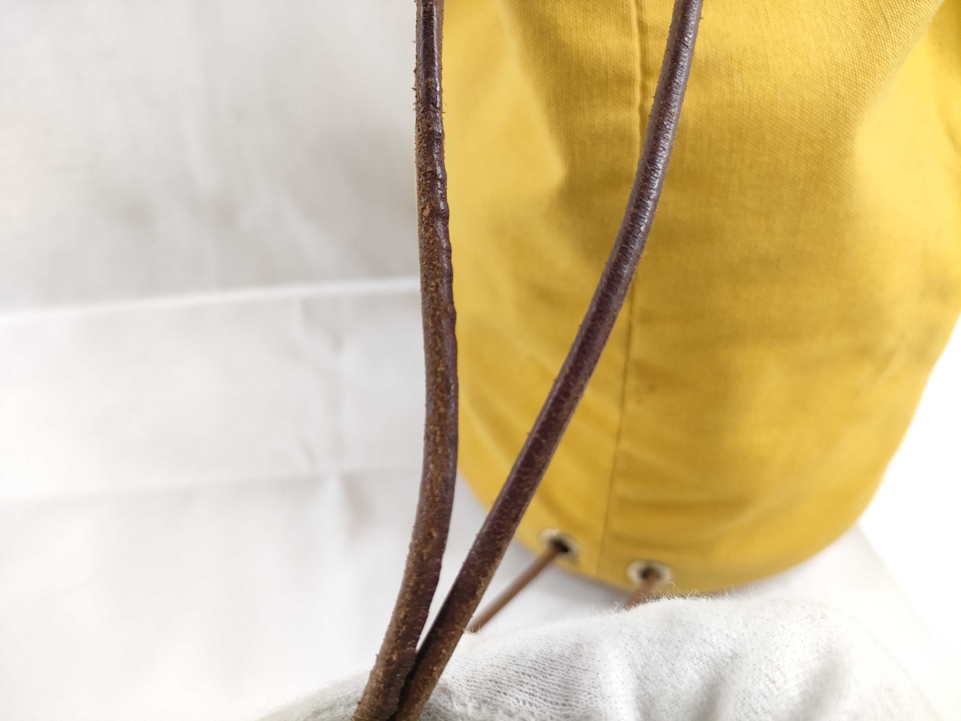 Polochon Mimil Canvas Yellow Bag Shoulder Bag — view 7