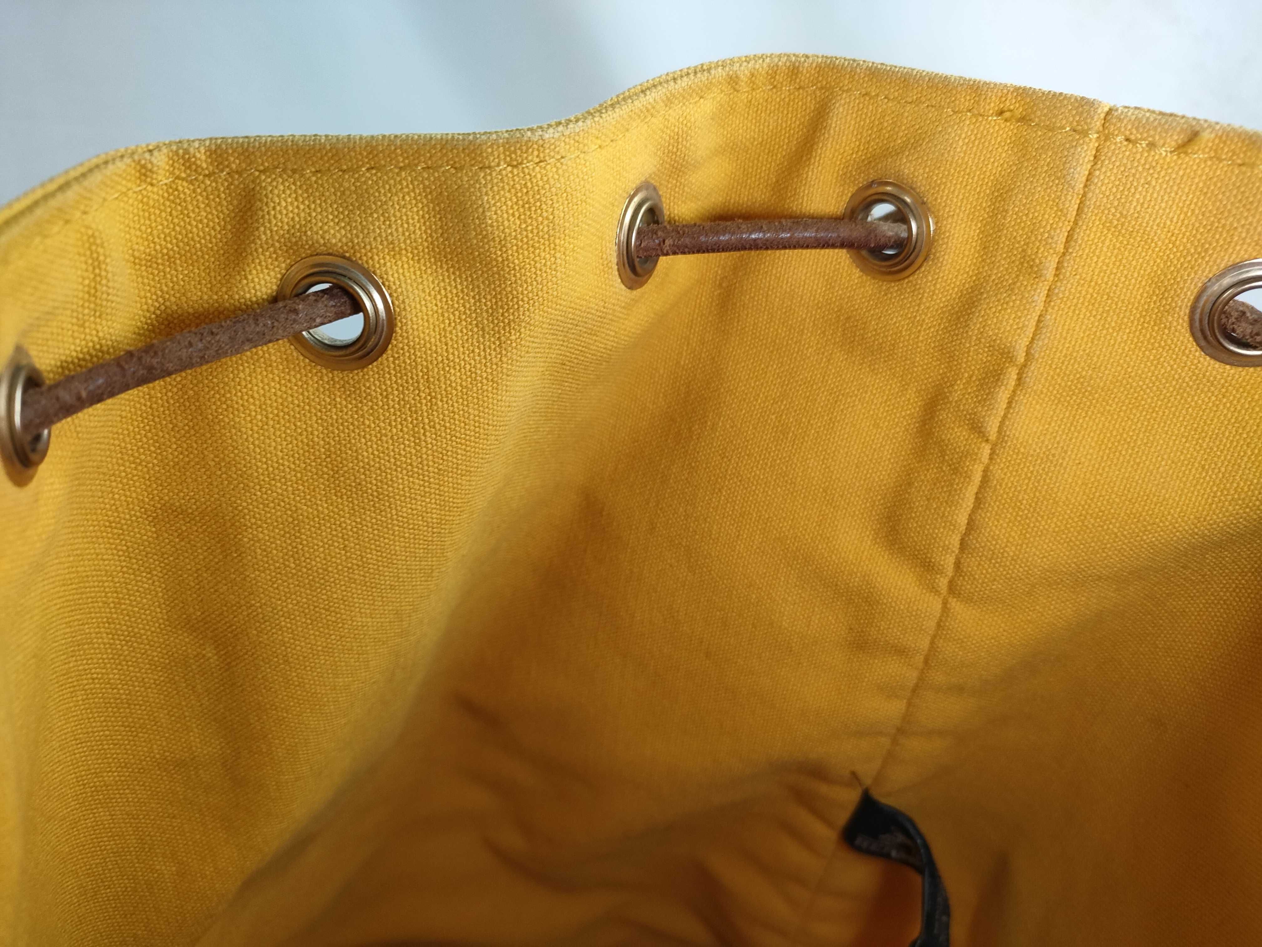 Polochon Mimil Canvas Yellow Bag Shoulder Bag — view 9