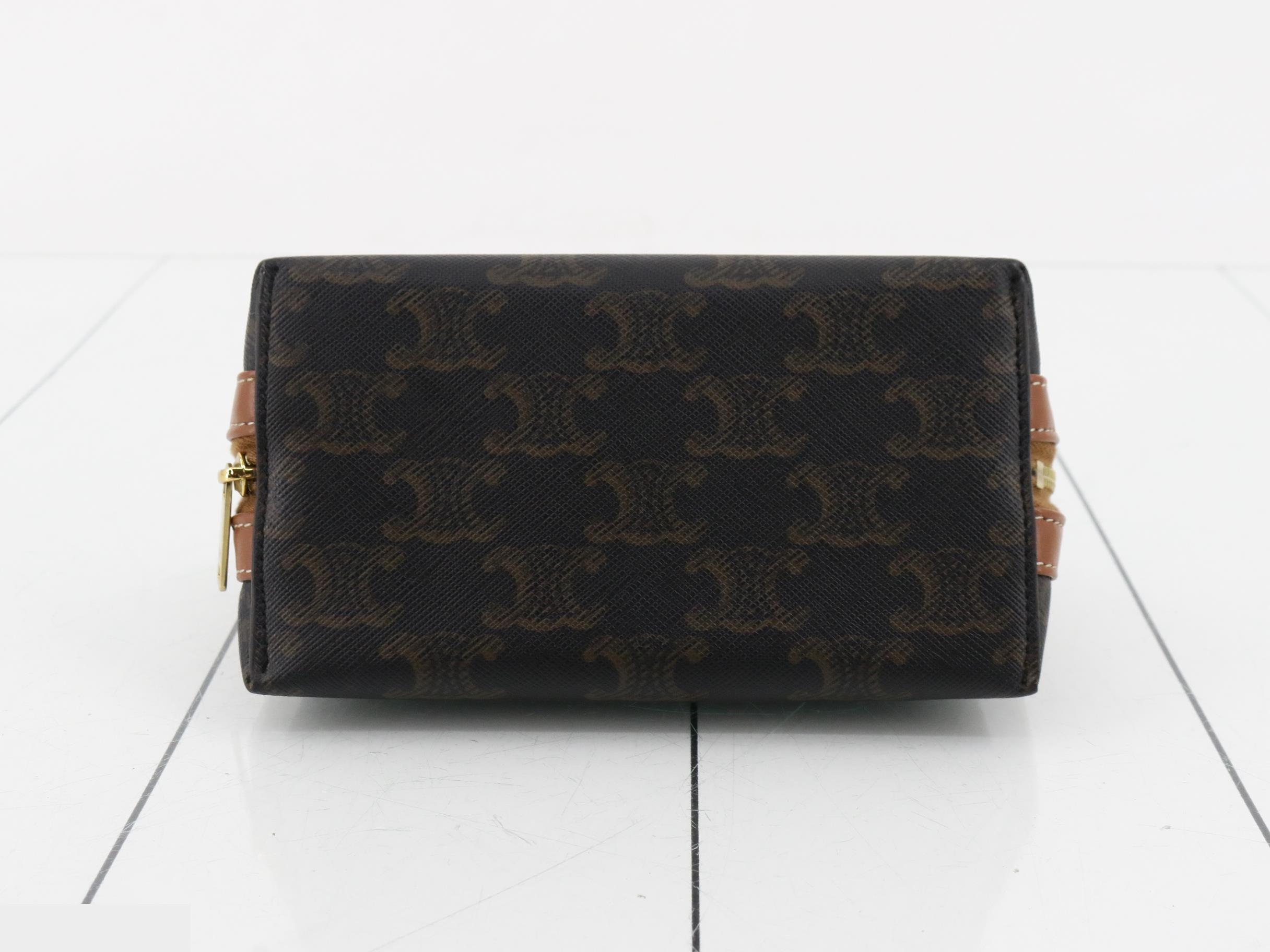 Triomphe Pouch Brown — view 3