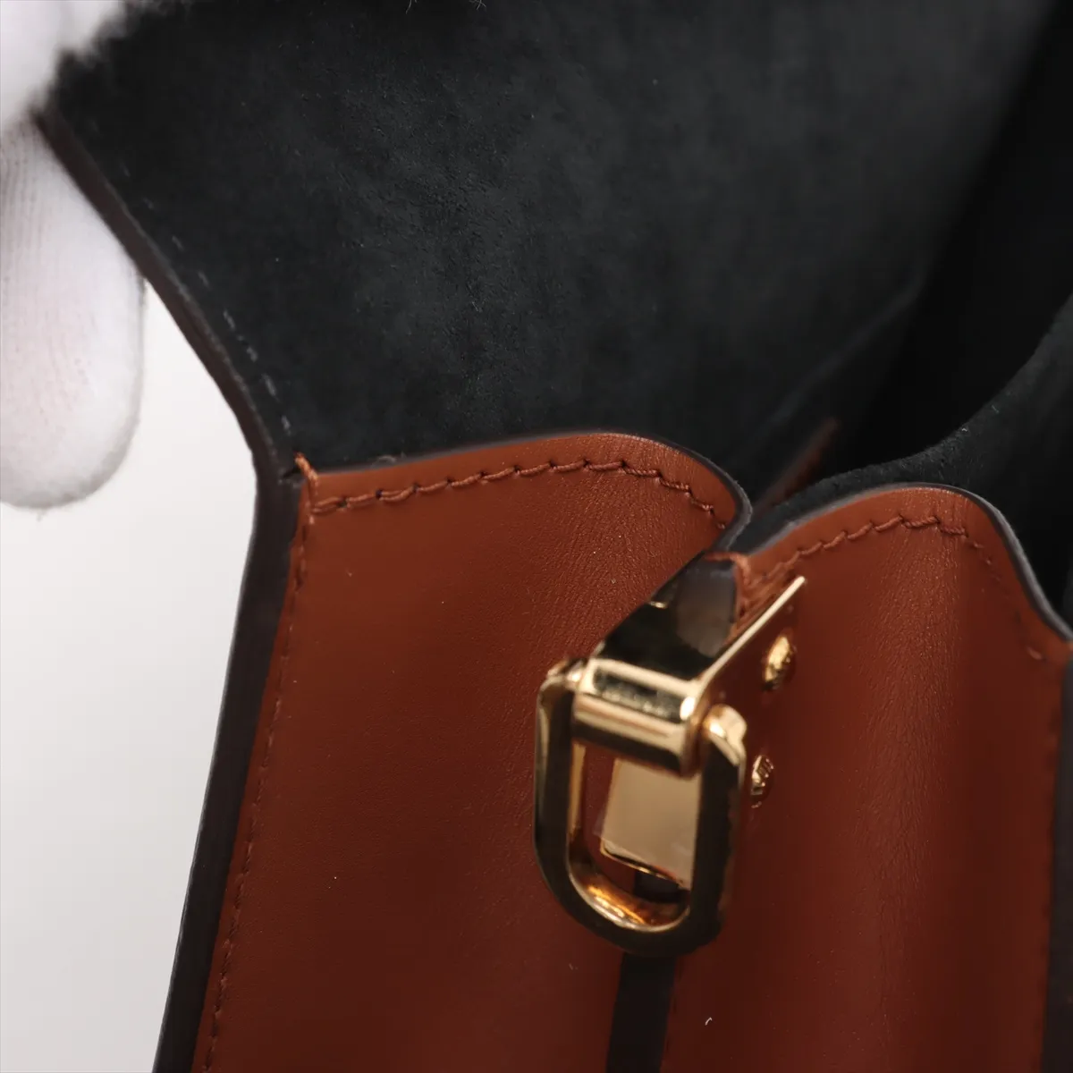 Monogram Reverse Dauphine MINI M45959 Brown RFID reaction available — view 11