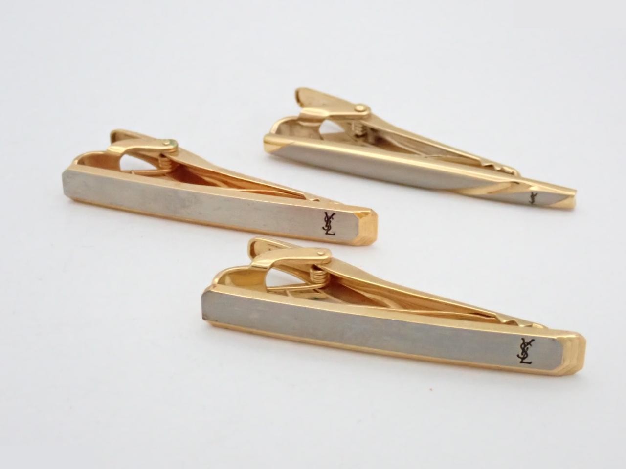 tie clip and cufflinks 3-piece set, with box. — view 2