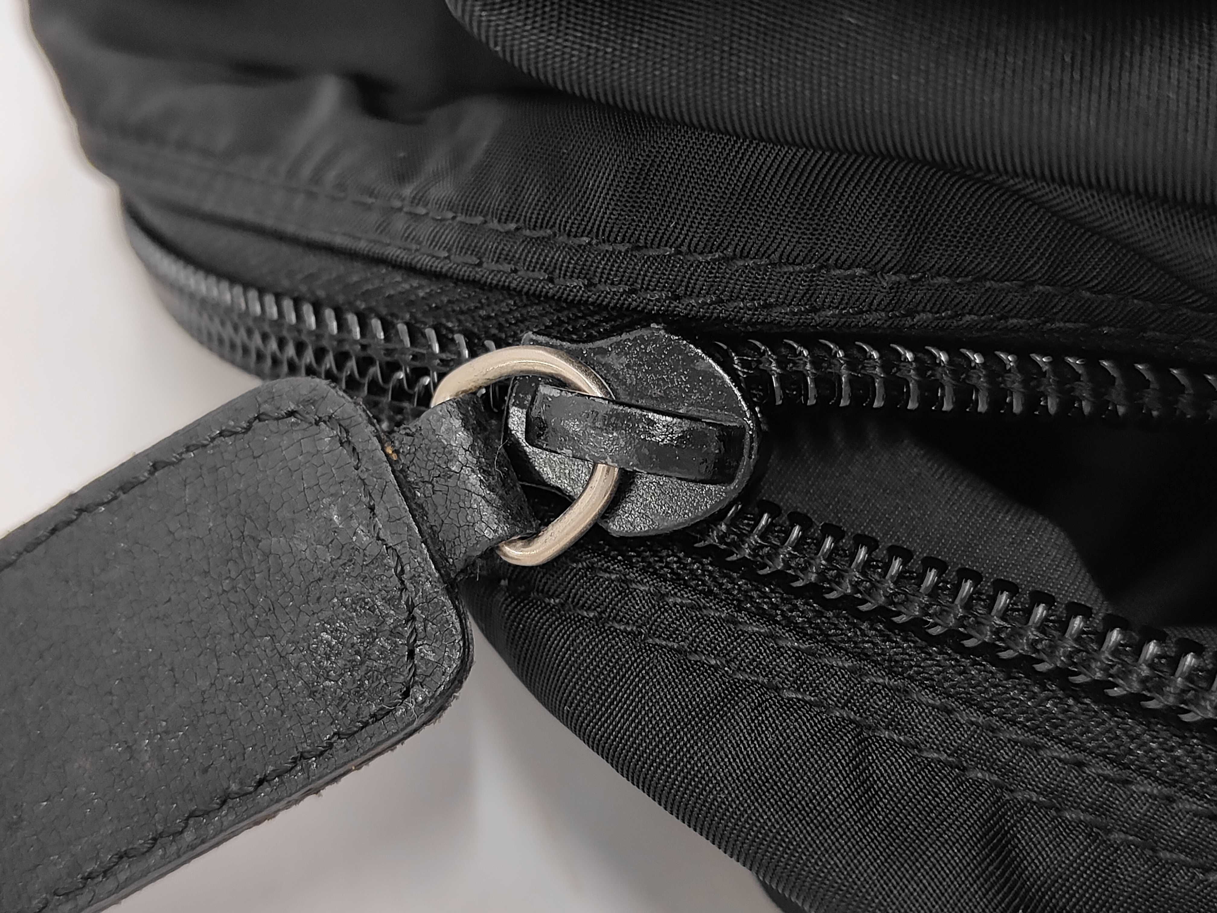 nylon Boston bag, black nylon Boston bag — view 11