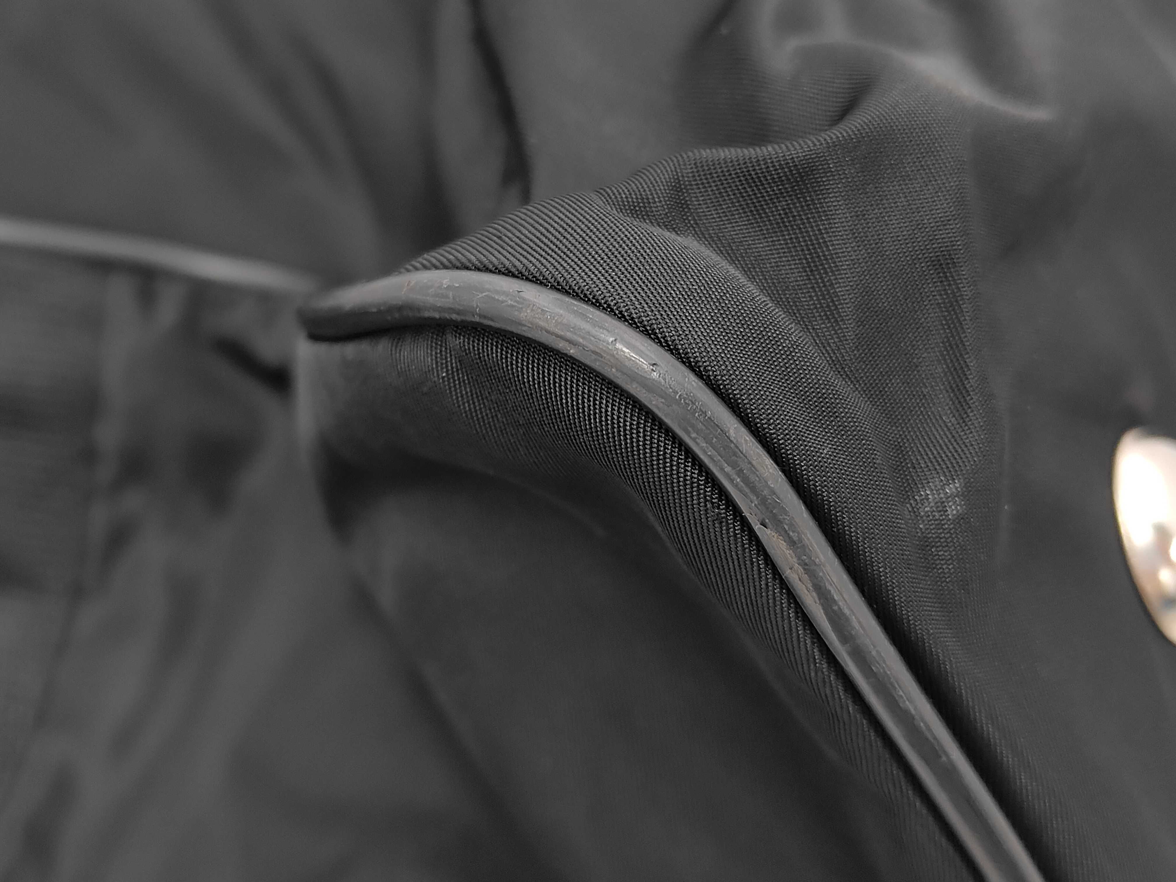 nylon Boston bag, black nylon Boston bag — view 3