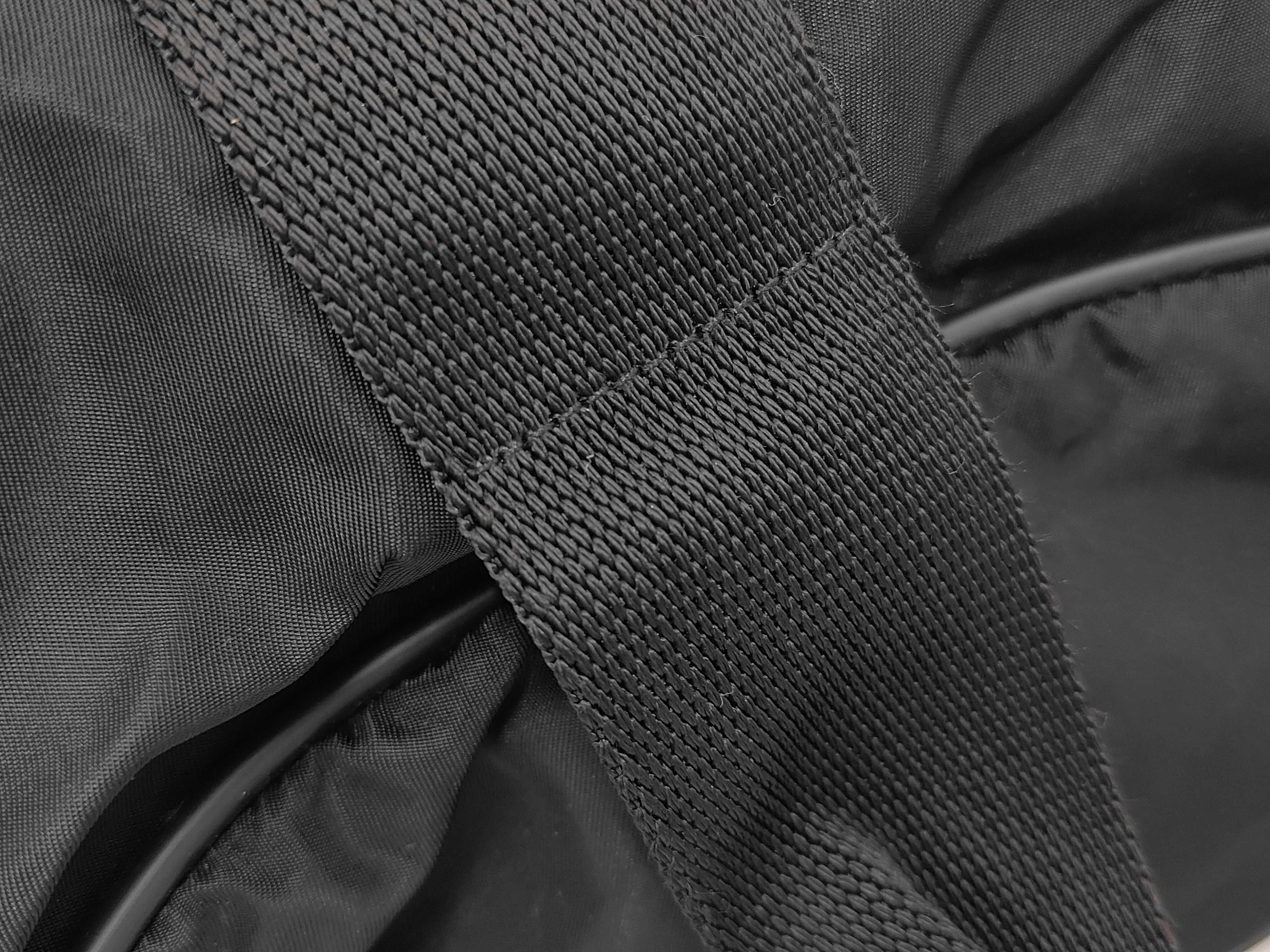nylon Boston bag, black nylon Boston bag — view 7