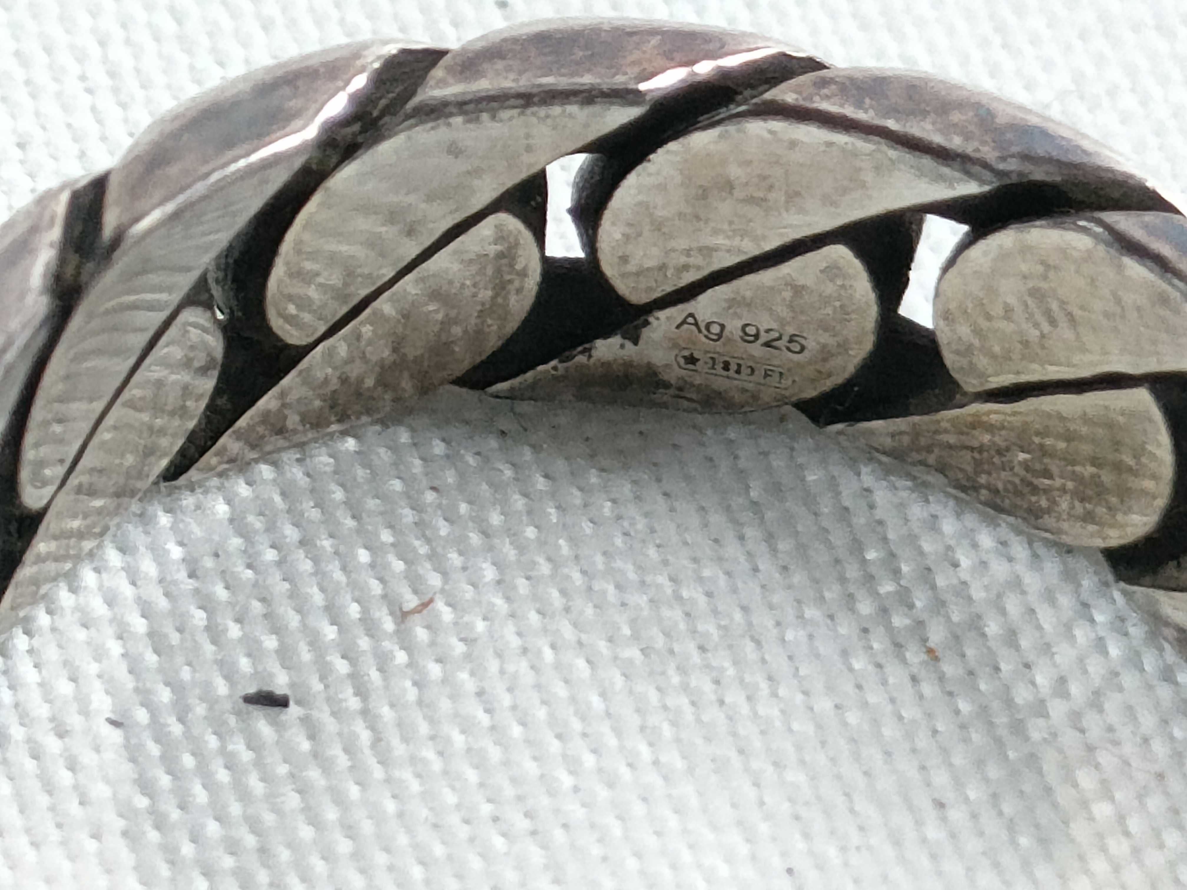 Interlocking G Silver Ring (8824) — view 6