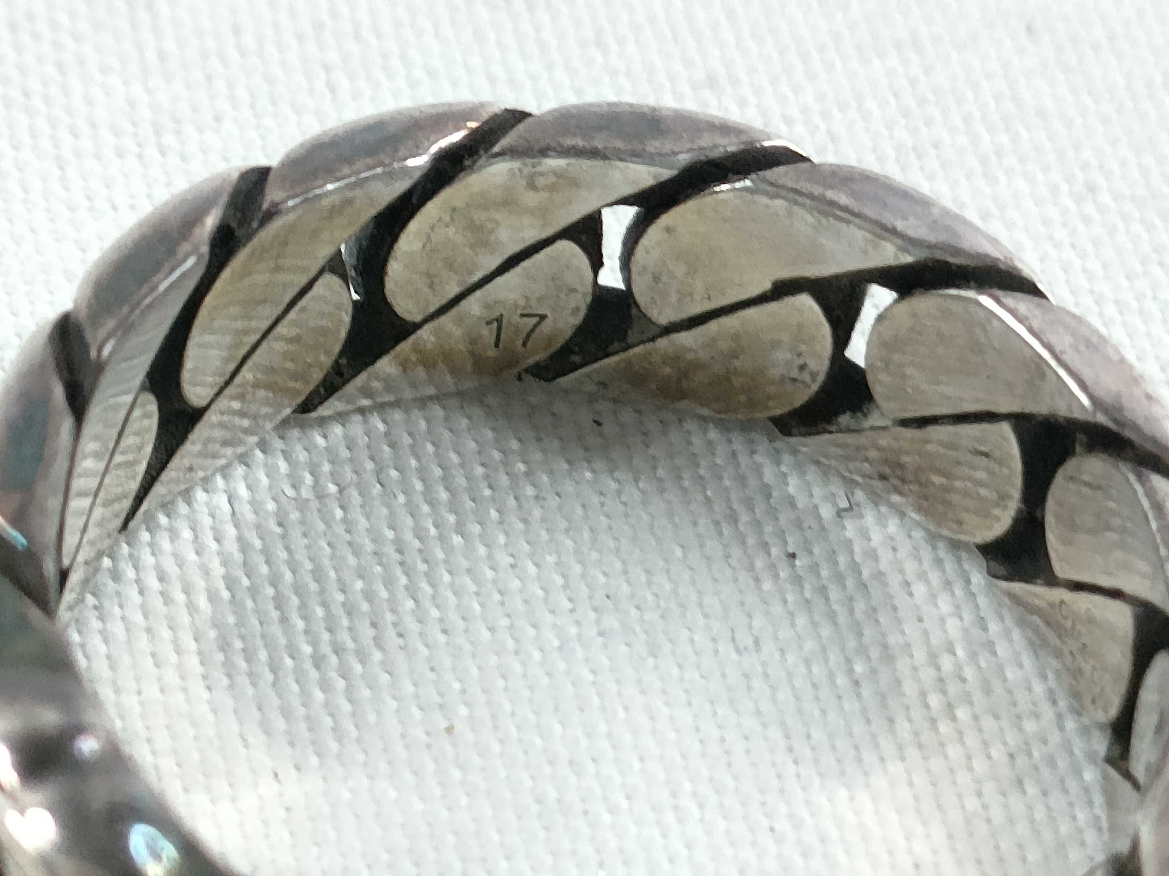Interlocking G Silver Ring (8824) — view 8