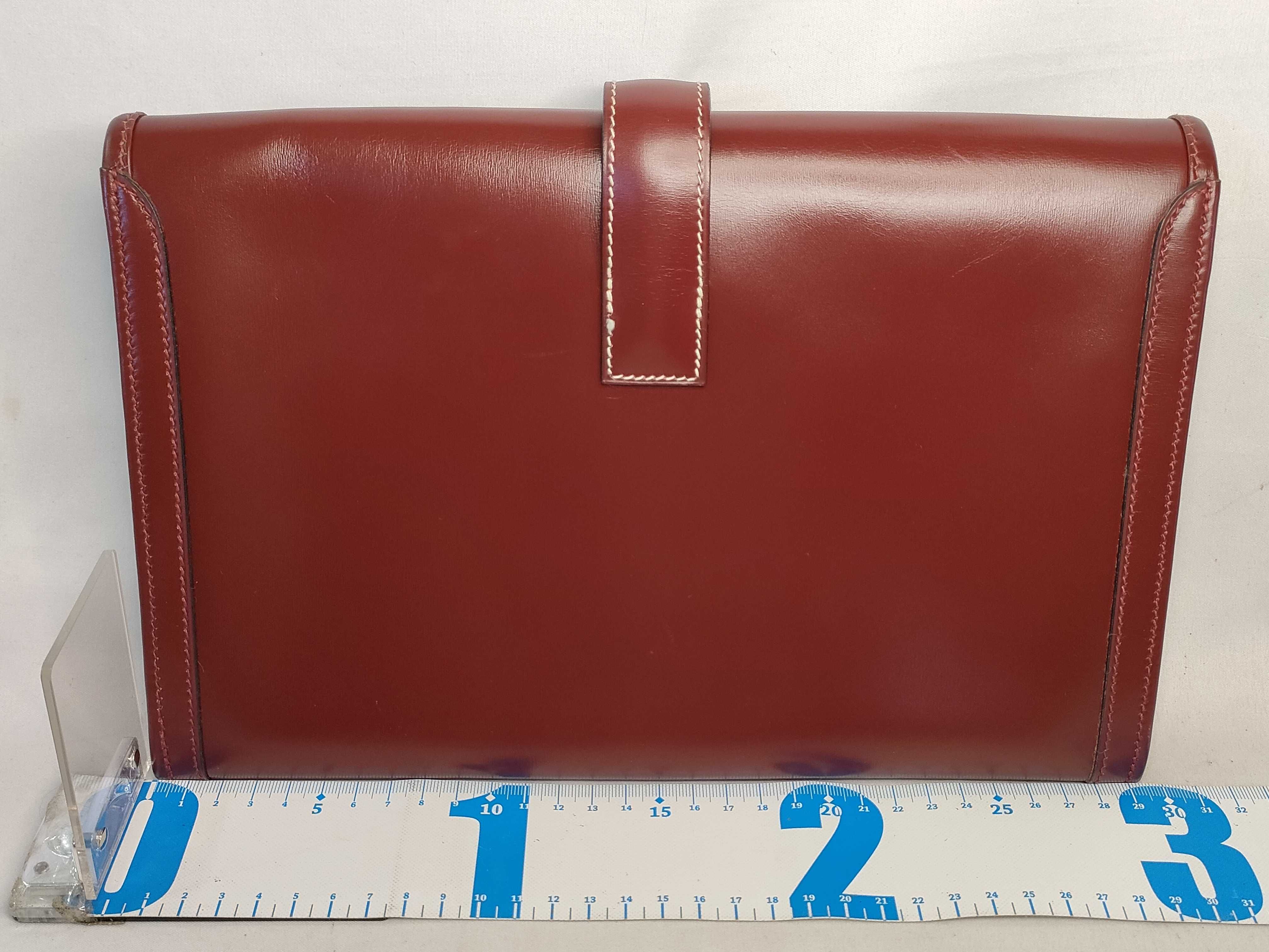Gigi PM Box Calf Brown R Clutch Bag — view 2