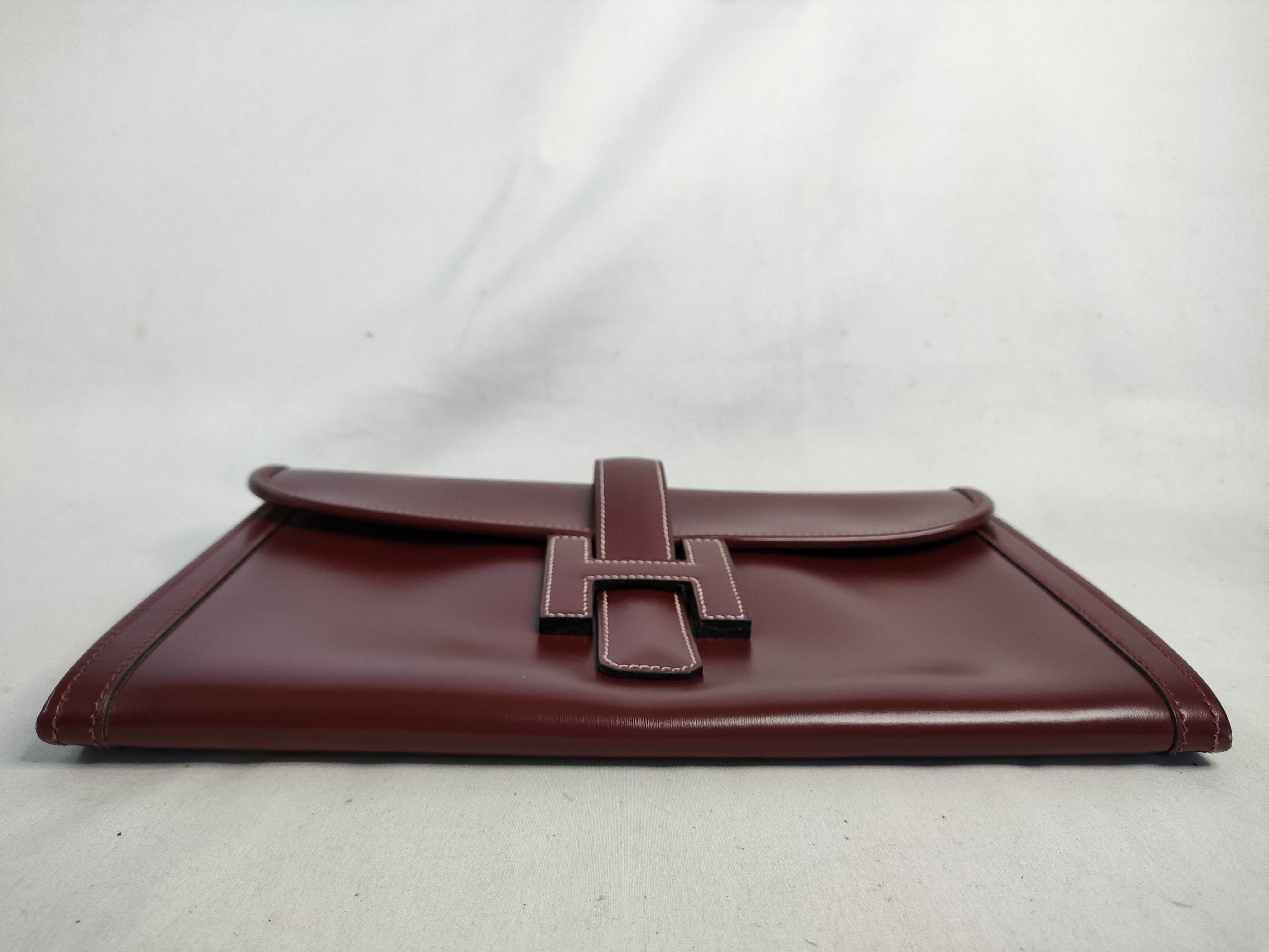Gigi PM Box Calf Brown R Clutch Bag — view 4